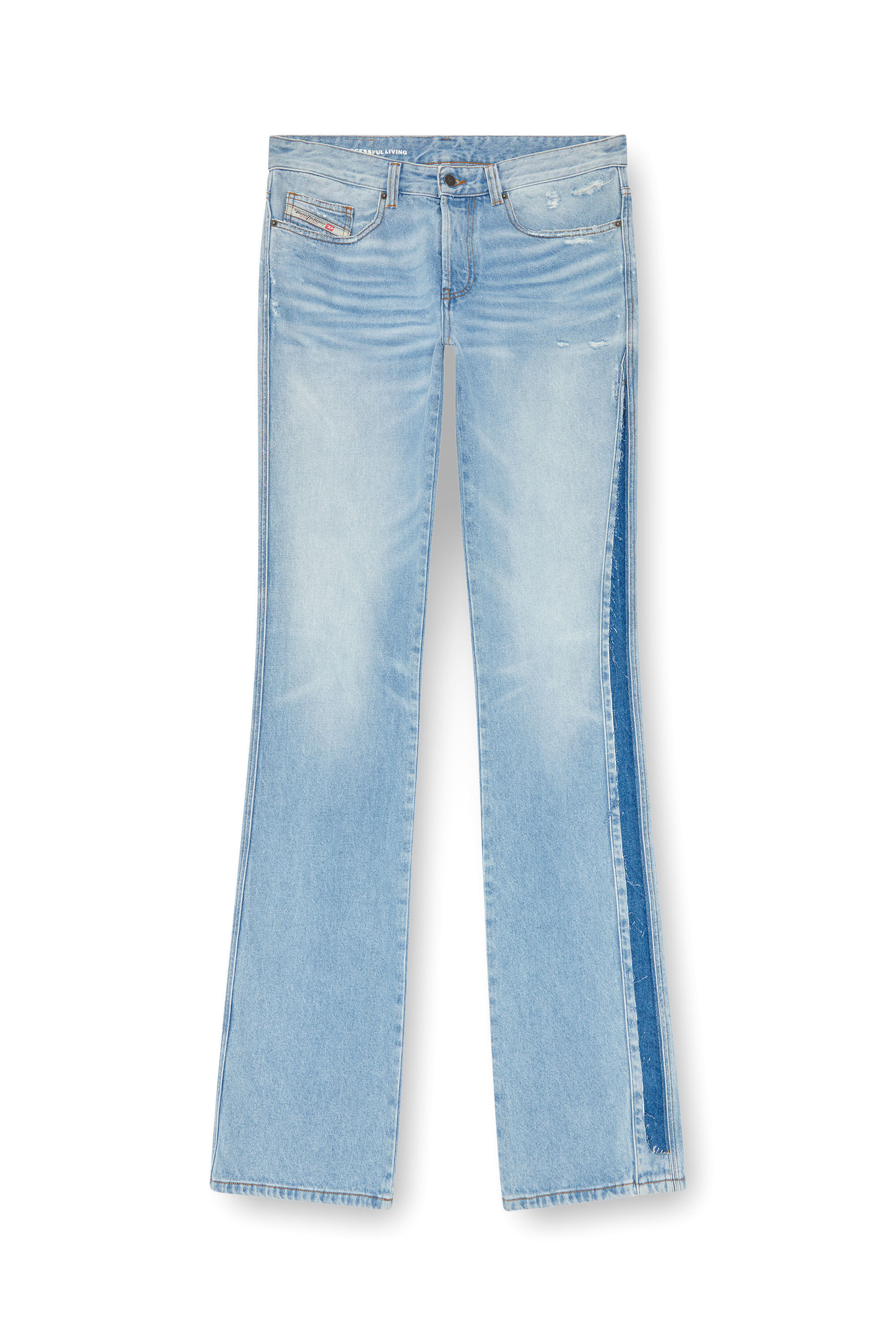 Diesel - Man Bootcut Jeans 1998 D-Buck 09K34, Light Blue - Image 2