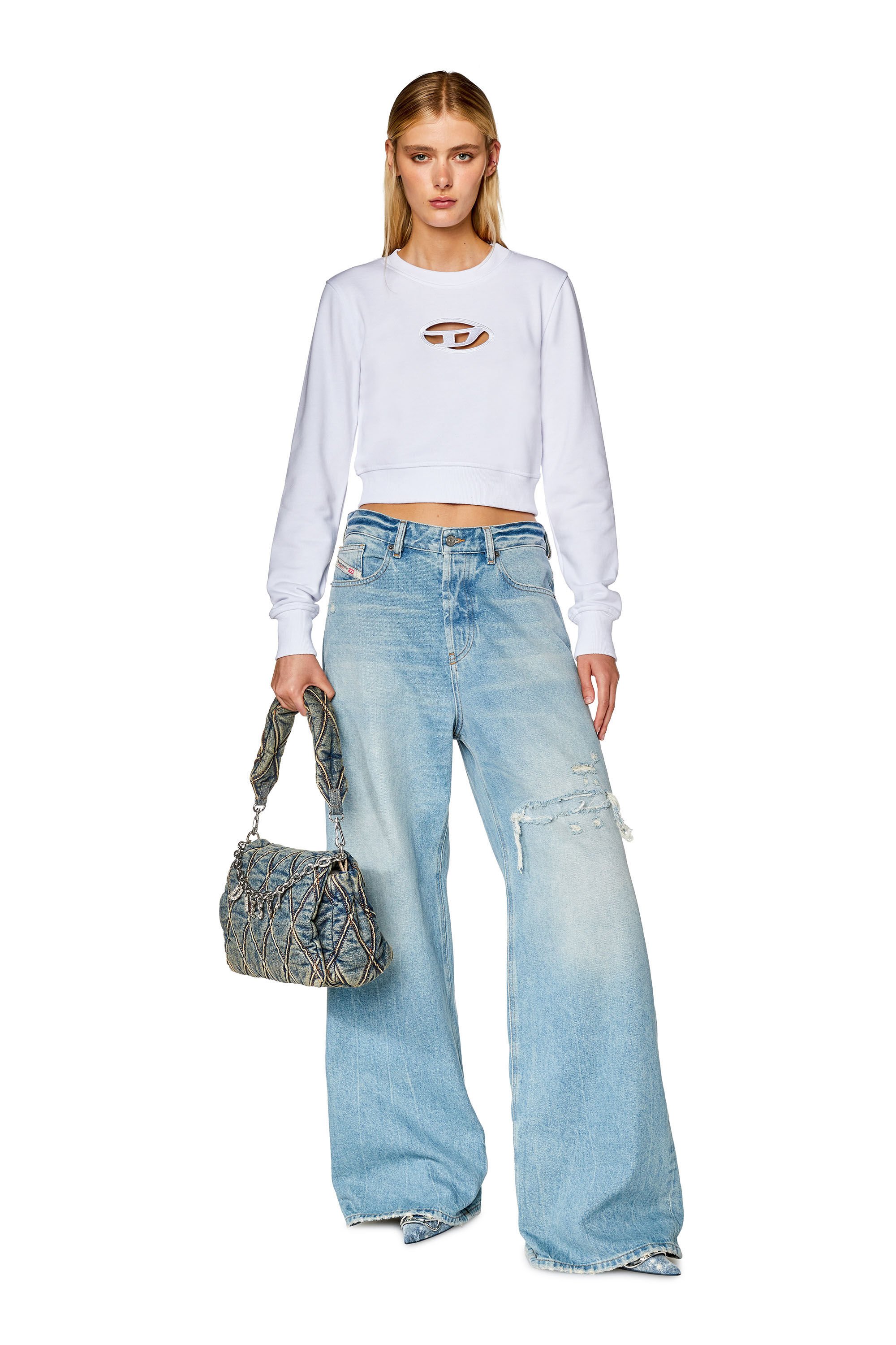 Felpa diesel new arrivals donna