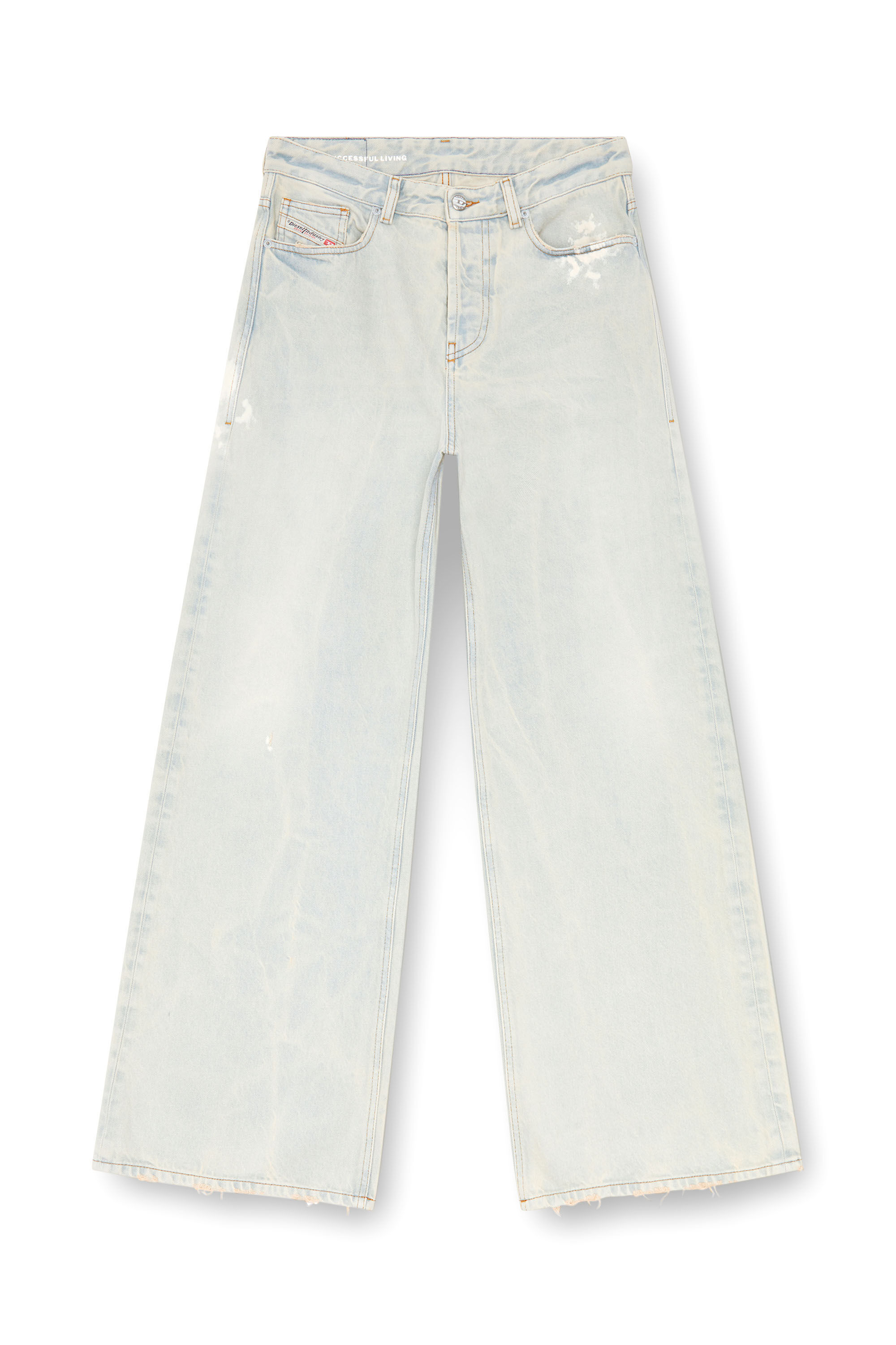 Women's Relaxed Jeans | Light Blue | Diesel 1996 D-Sire Women's Relaxed Jeans | Light Blue | Diesel 1996 D-Sire