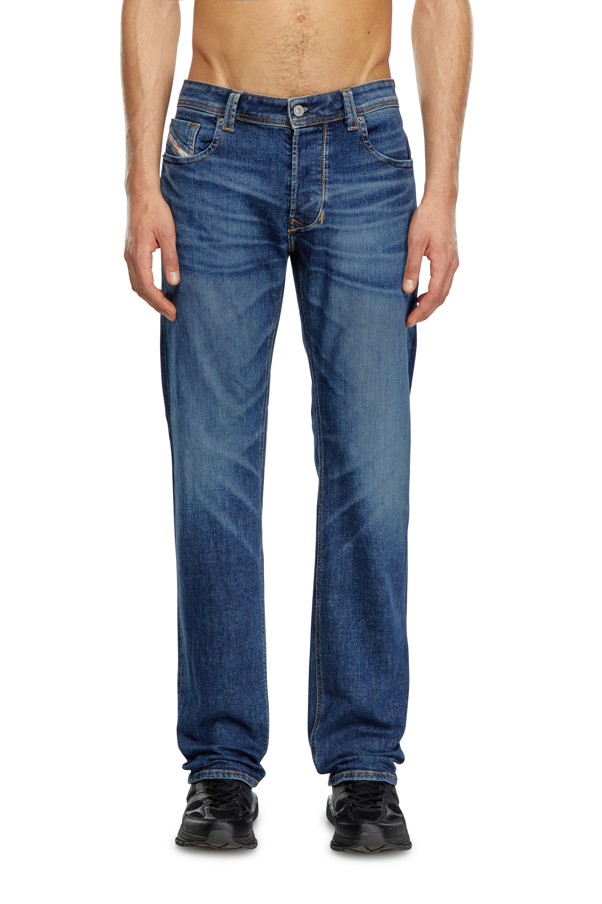 Diesel - Straight Jeans 1985 Larkee 09J47, Dark Blue - Image 3