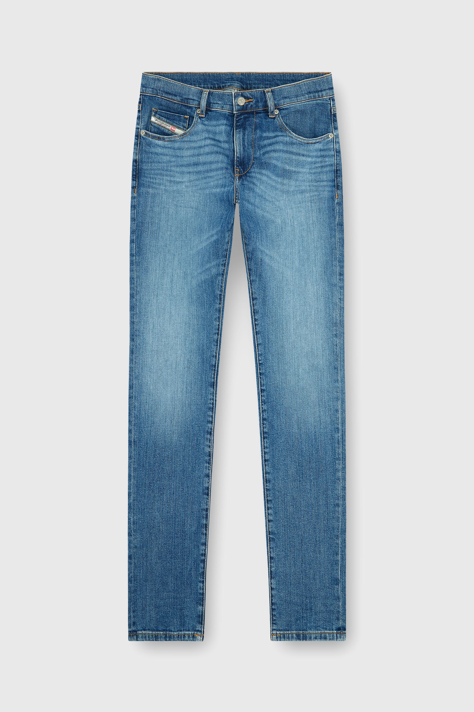 Diesel - Man's Slim Jeans 2019 D-Strukt 0KIAL, Light Blue - 6