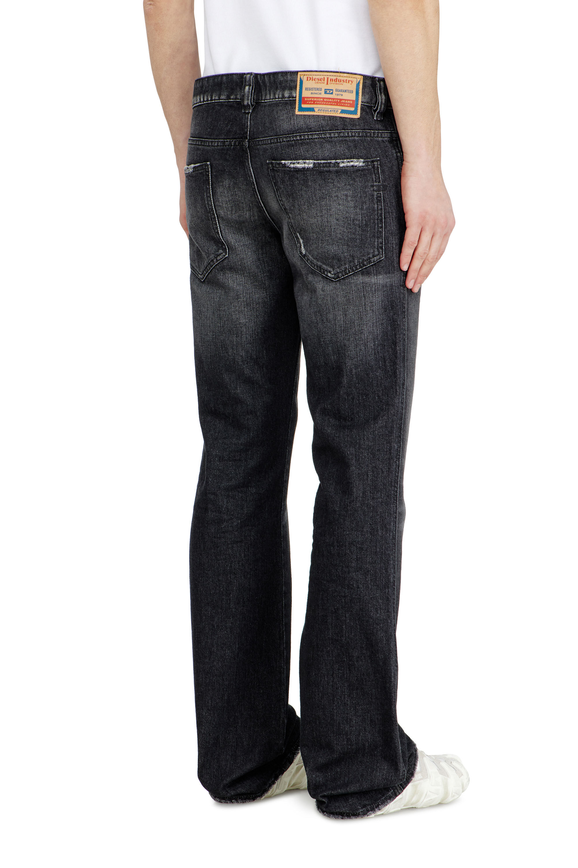Diesel - Man's Bootcut Jeans 1998 D-Buck 09L50, Black/Dark grey - 5