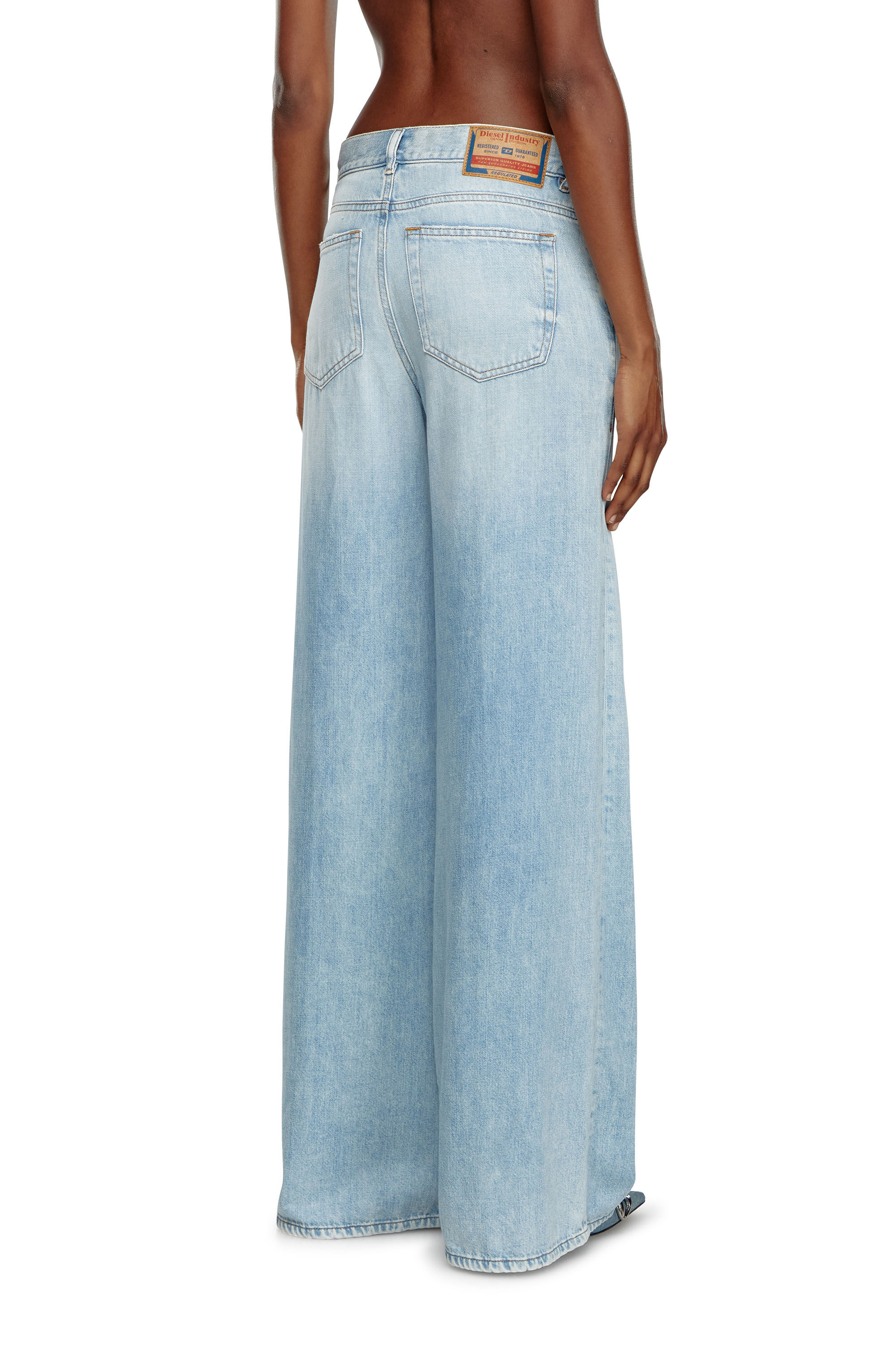 Women's Flare Jeans | Light Blue | Diesel 1978 D-Akemi
