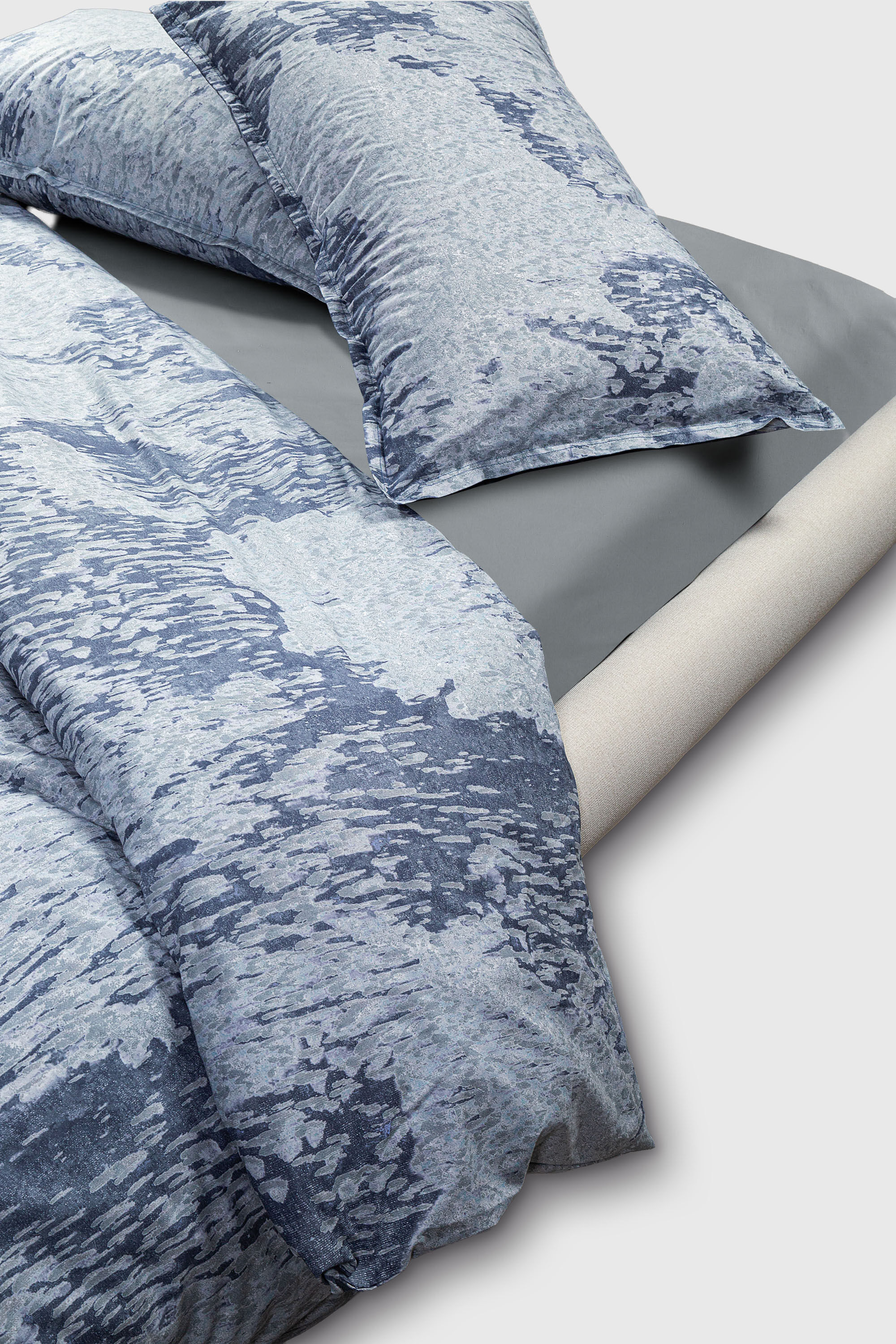 Diesel - 1015008 ACID RAIN - COTTON DUVET COVER B, Unisex's Cotton Duvet Cover in Light Blue - 2