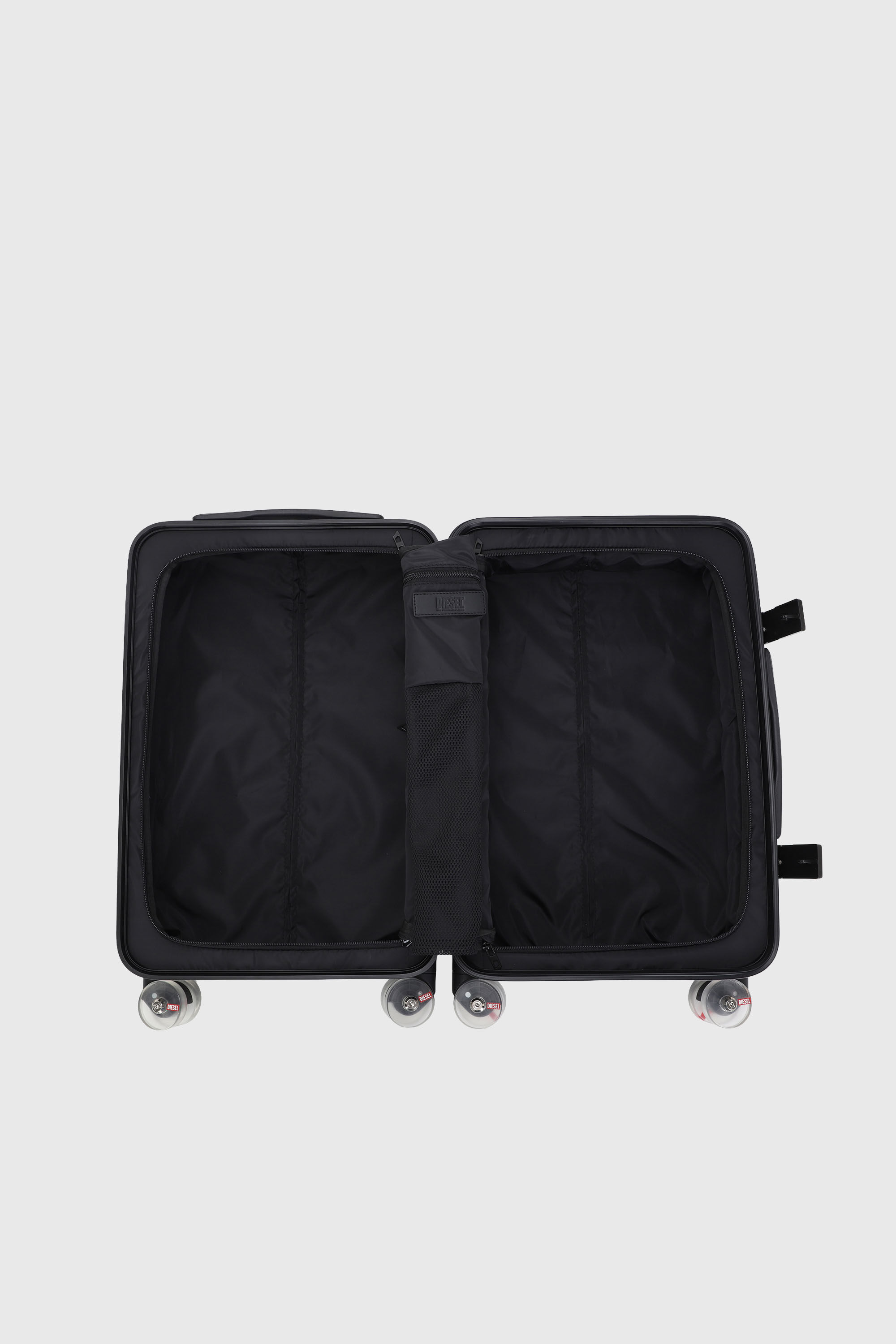Diesel - DSL CARBON FIBER TROLLEY-BLACK- DSL001, Unisex's Carbon fiber suitcase size S in Black - 3