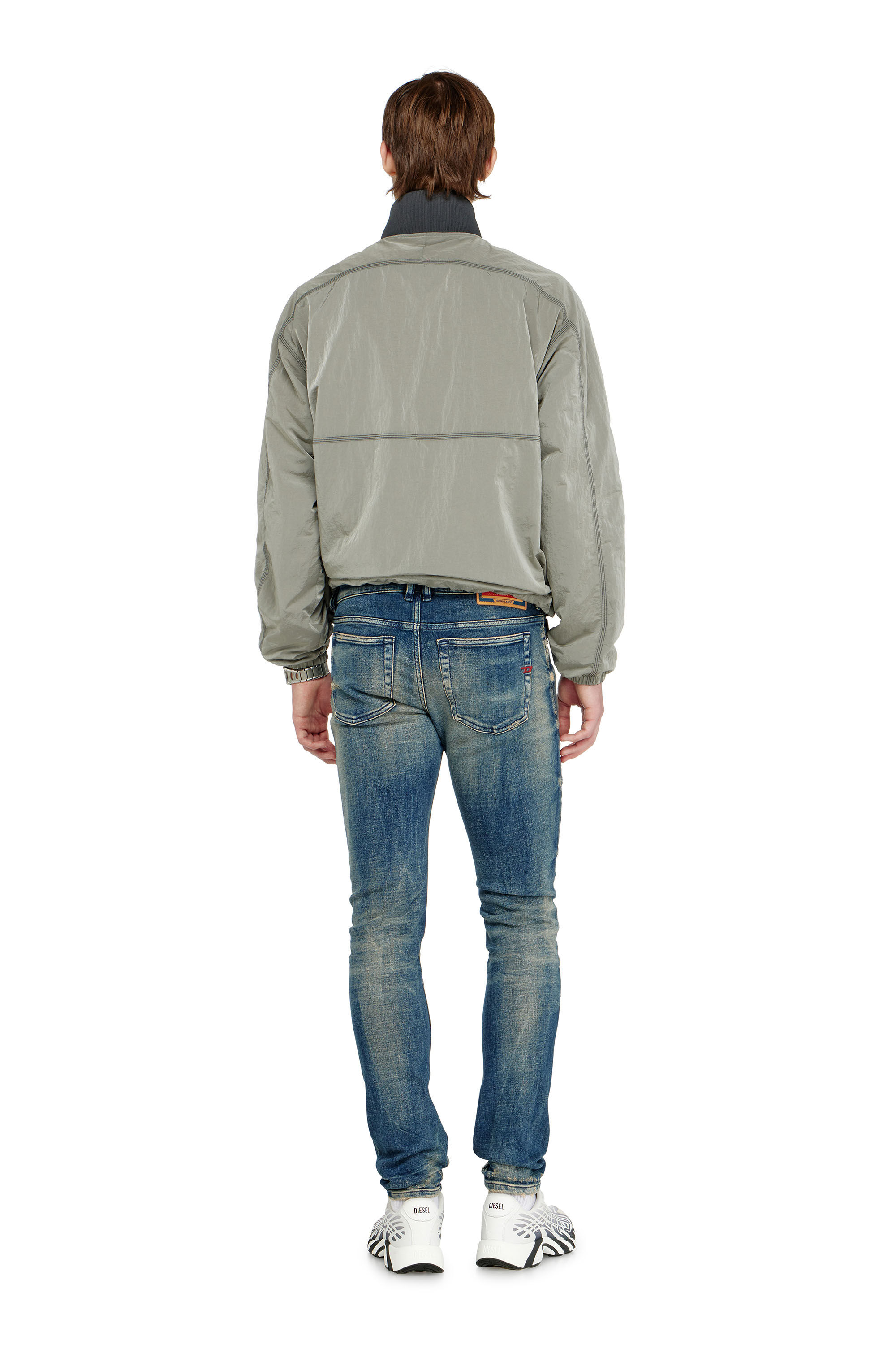 Diesel - Man's Skinny Jeans 1979 Sleenker 09P68, Dark Blue - 3