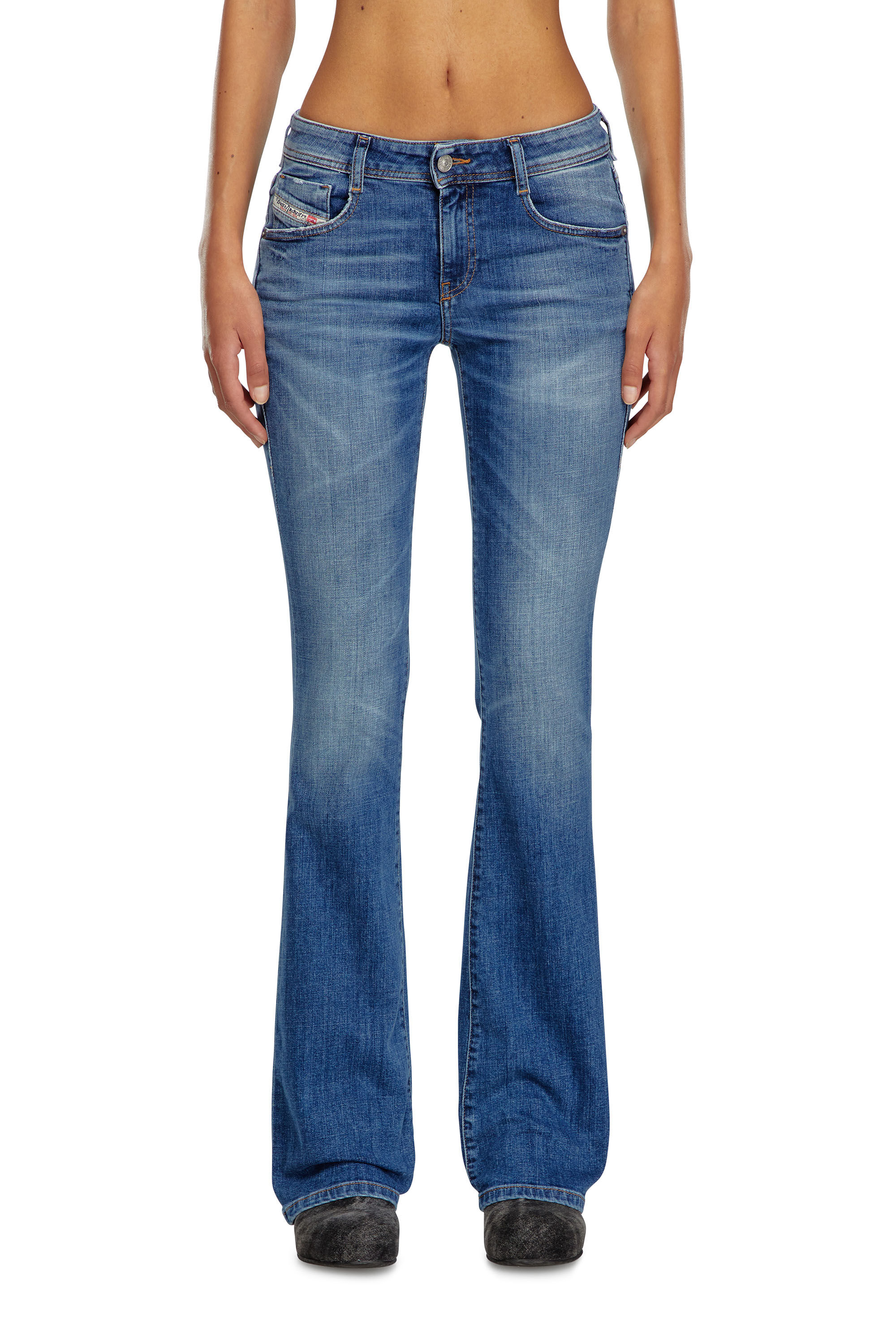 Diesel - Woman's Bootcut and Flare Jeans 1969 D-Ebbey 09J33, Medium blue - 3