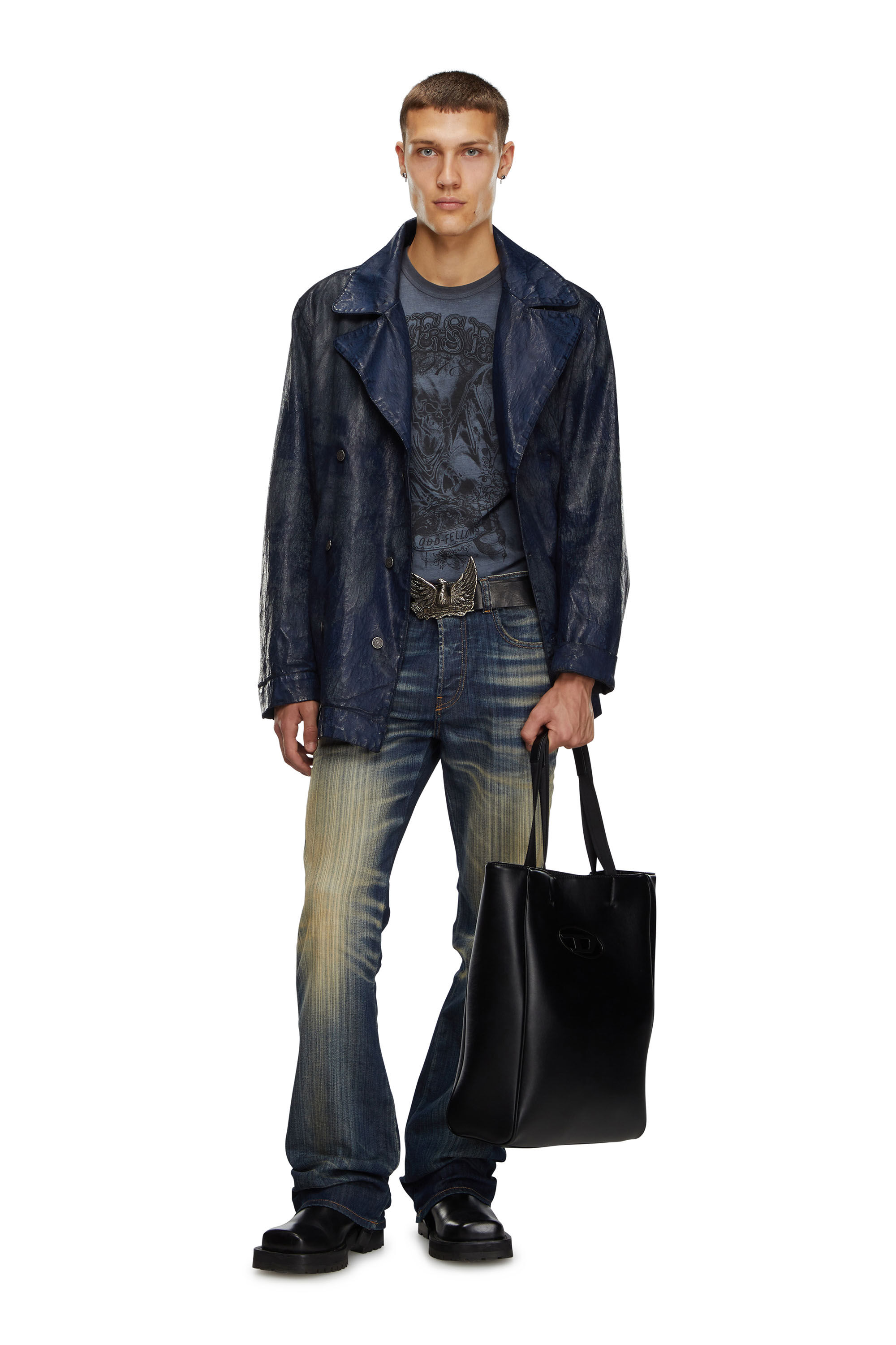 Diesel - HOLI-D SHOPPER NS, Black - Image 6