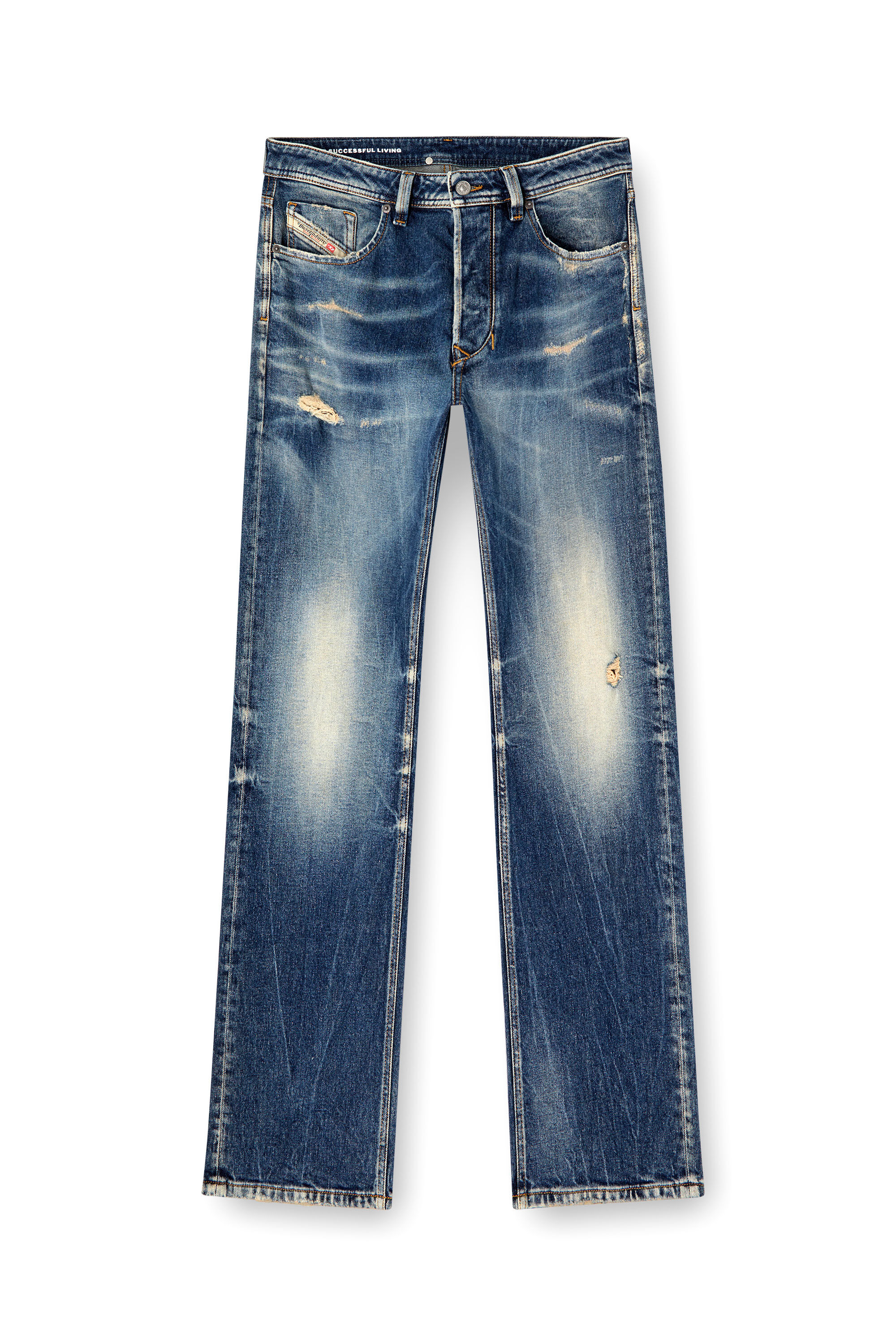 Diesel - Man's Regular Jeans 1985 Larkee 007Y6, Dark Blue - 2