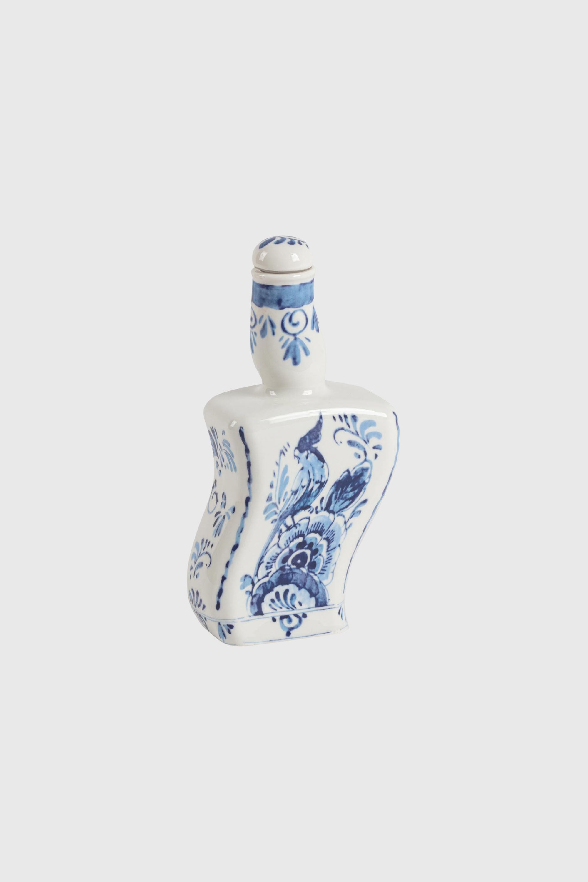 Diesel - 11288 PORCELAIN BOTTLE FOR SEASONING "CL, Unisex's Porcelain bottle for seasoning in White/Blue - 5
