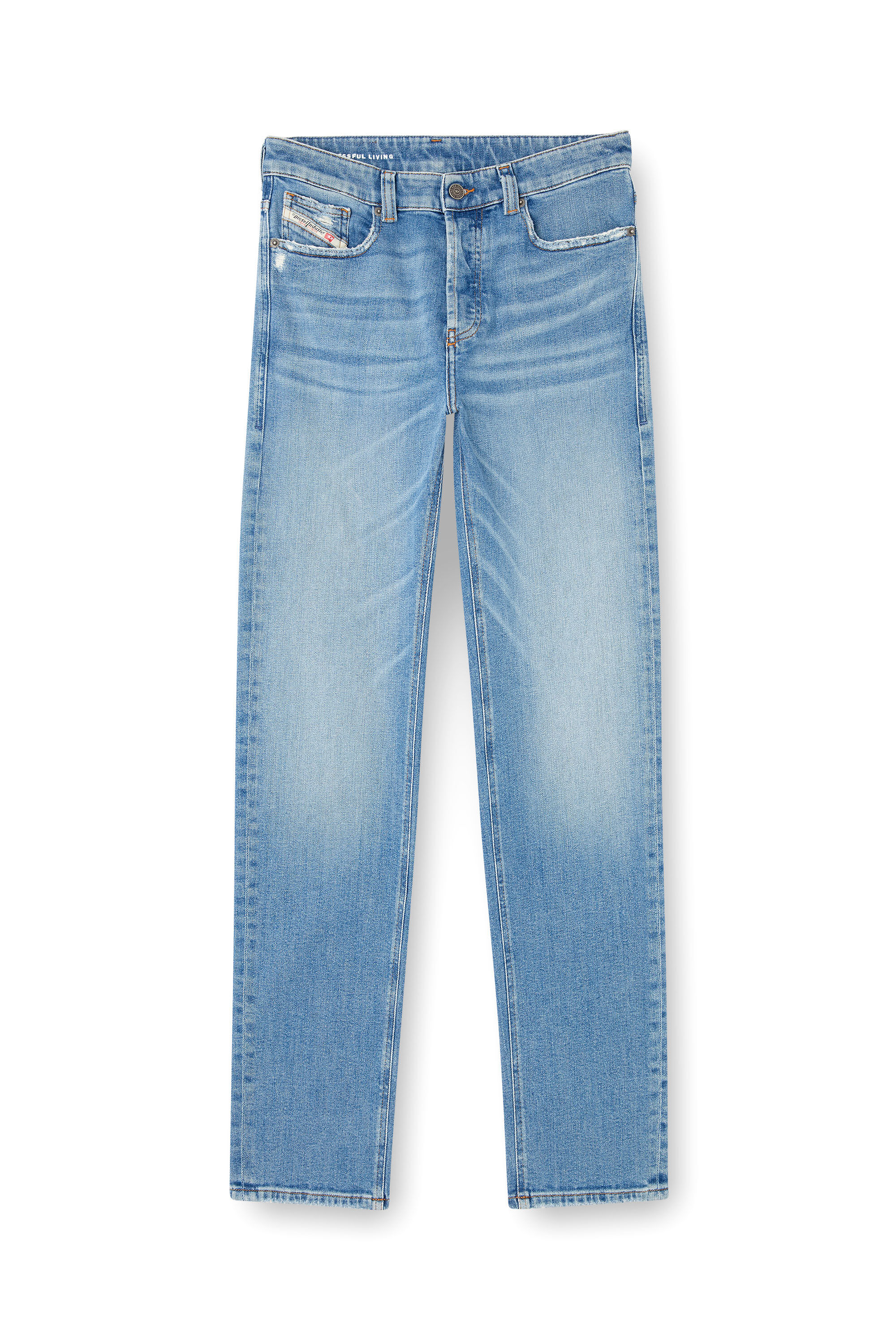 Diesel - Woman's Regular Jeans 1988 D-Ark 09M22, Light Blue - 2