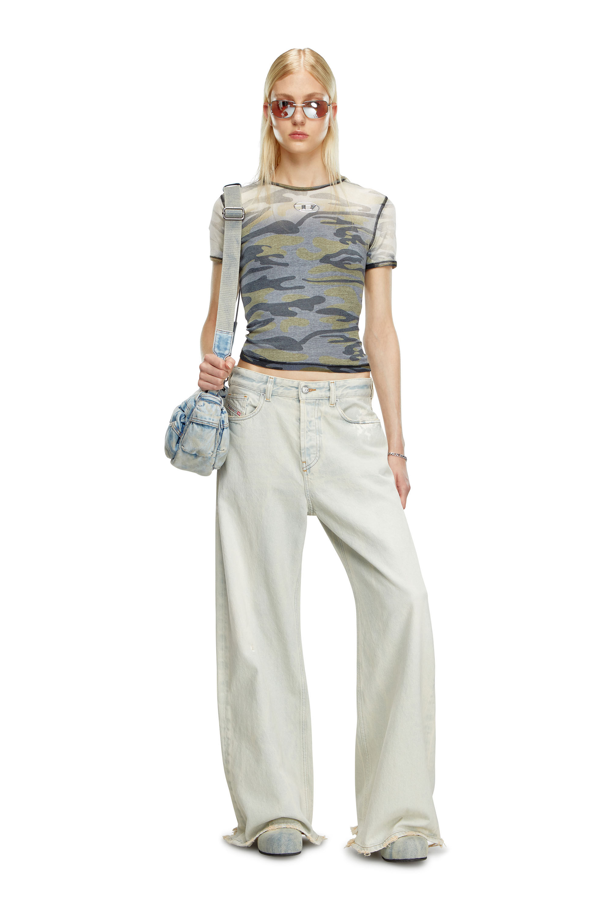 DIESEL ♪ relaxed jeans 1996 d-sire 09j96 デニム Relaxed Jeans - 1996 D-Sire | ミディアムブルー | ウィメンズ