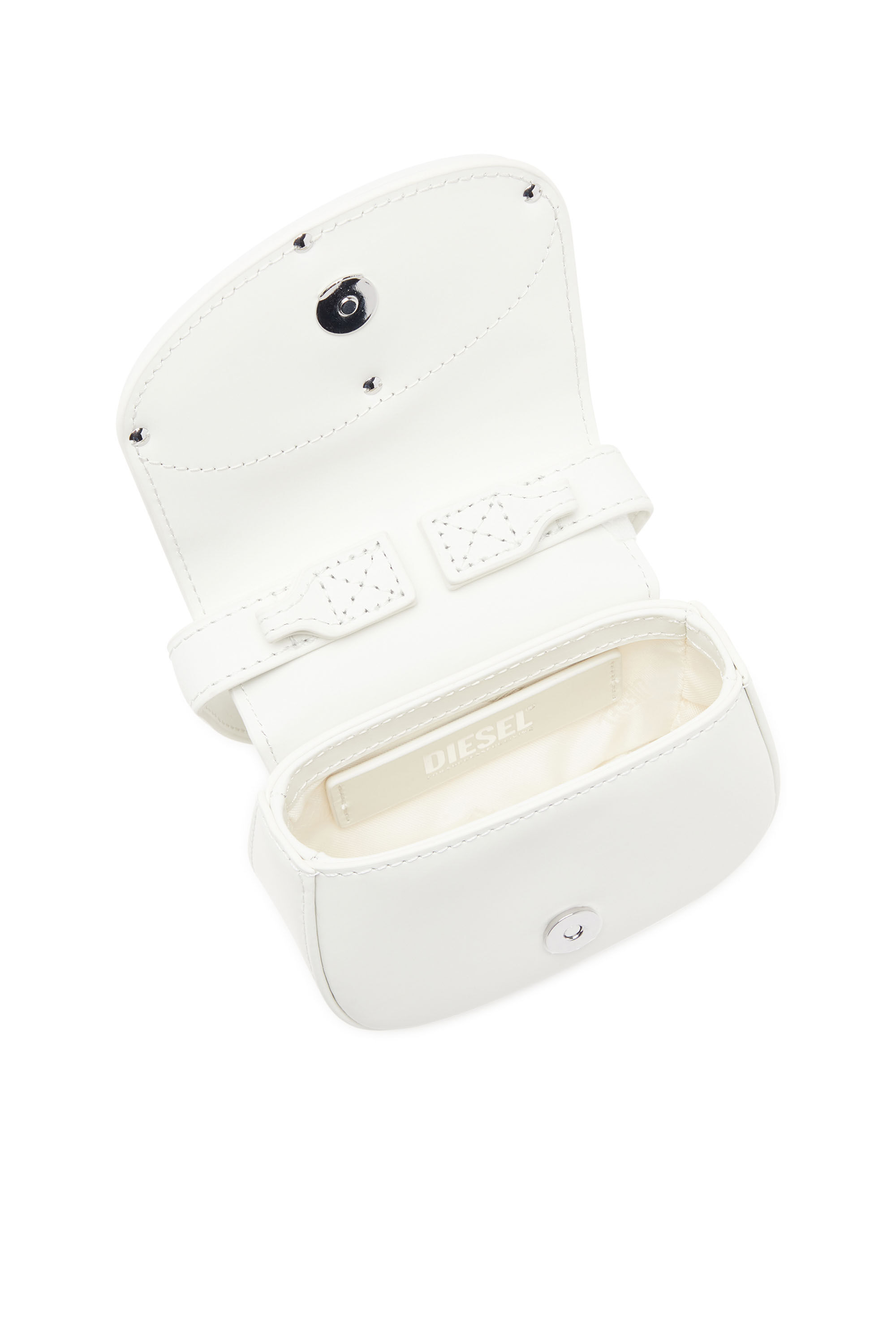Women's 1DR Xs-Iconic mini bag in matte leather | White | Diesel