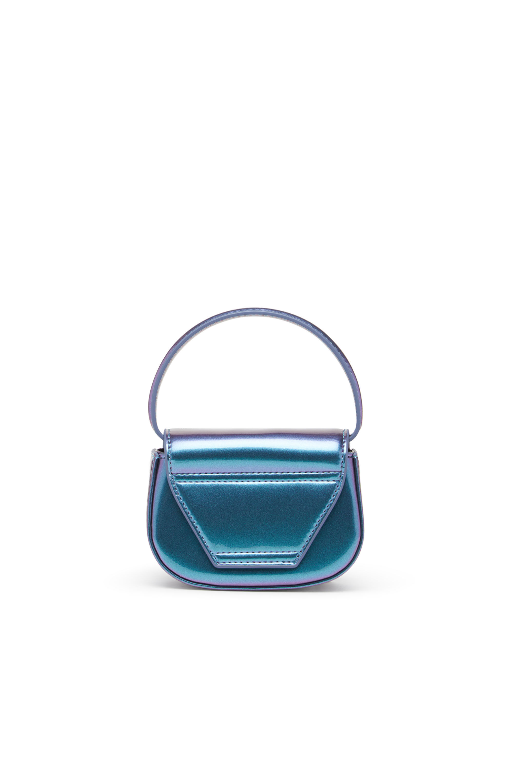 Diesel - 1DR XS, Woman's 1DR XS-Iconic iridescent mini bag in Azure - 3