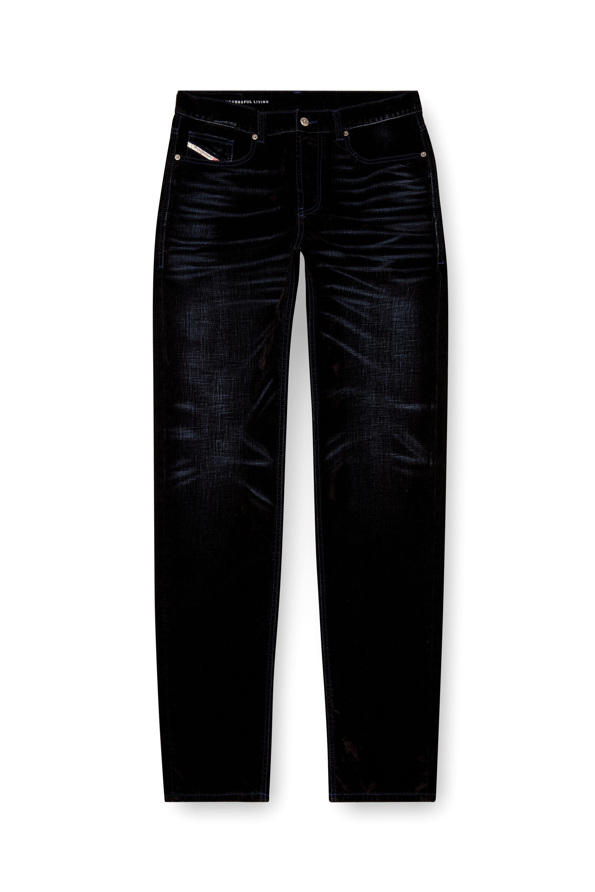 Diesel - Man's Regular Jeans 2010 D-Macs 068QY, Dark Blue - 2