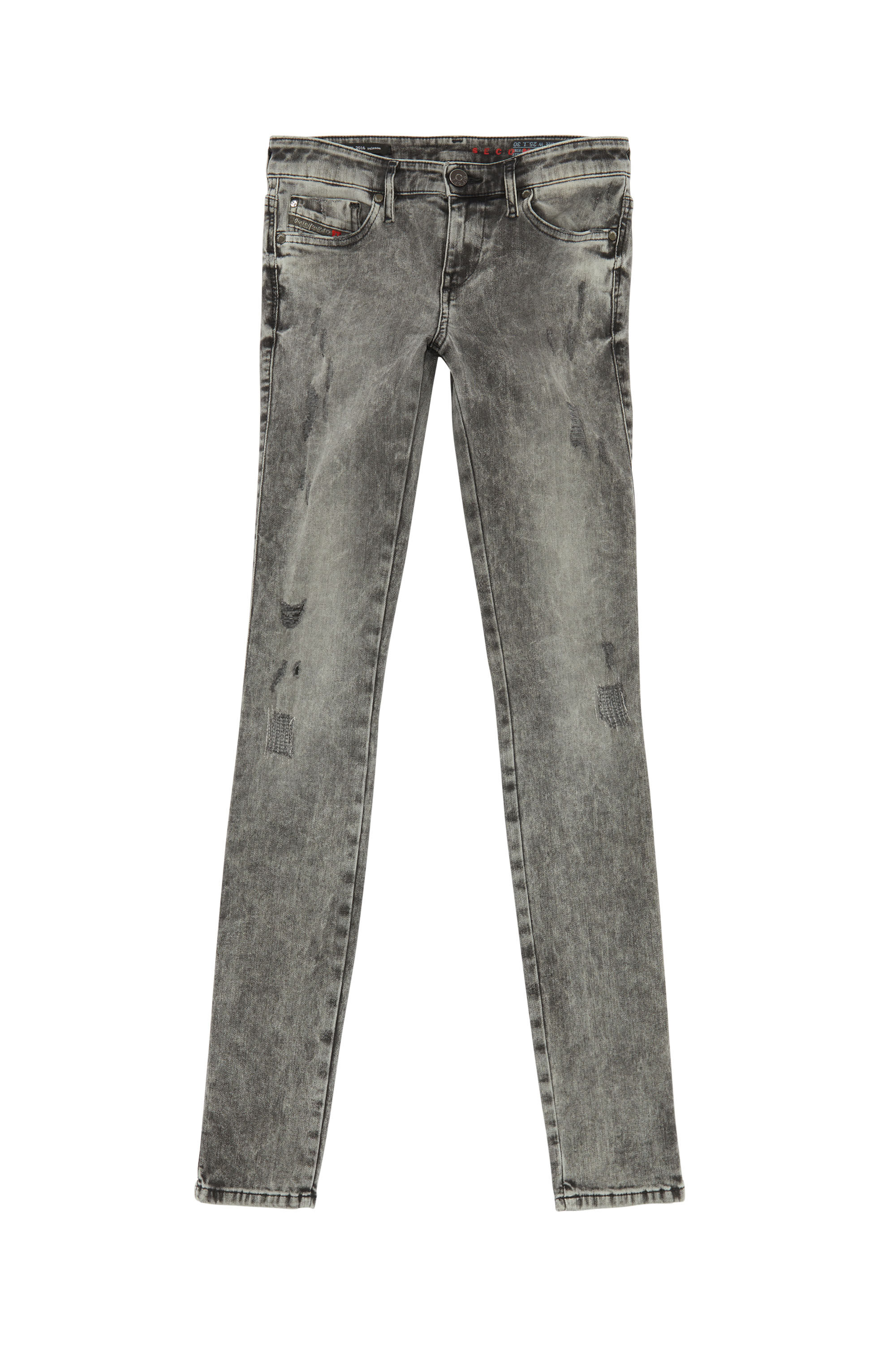 Diesel - Woman's SKINZEE-LOW, Dark grey - 1