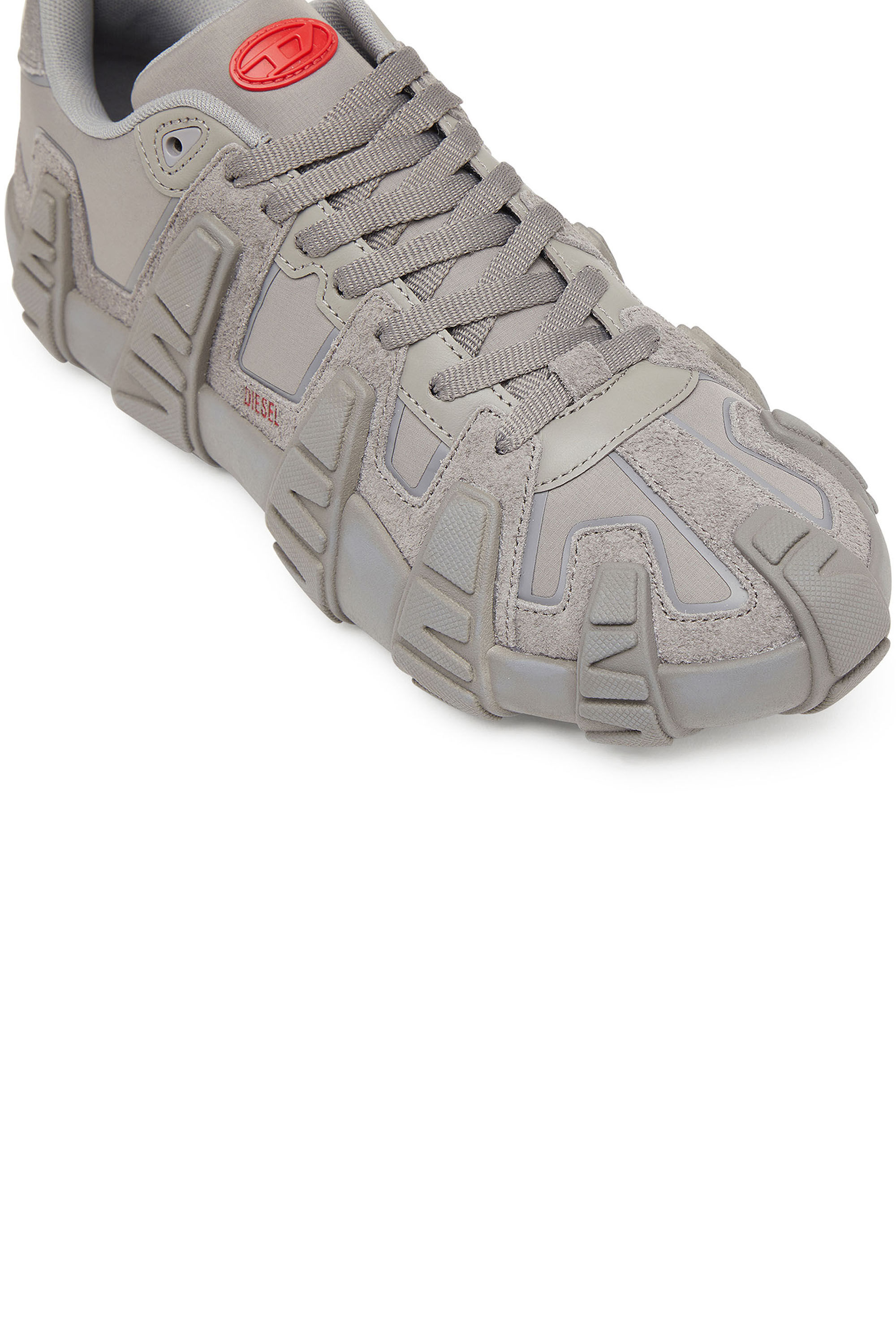 Diesel - S-D-GRIFFE LOW, Man's S-D-Griffe - Nylon sneakers in Grey - 6