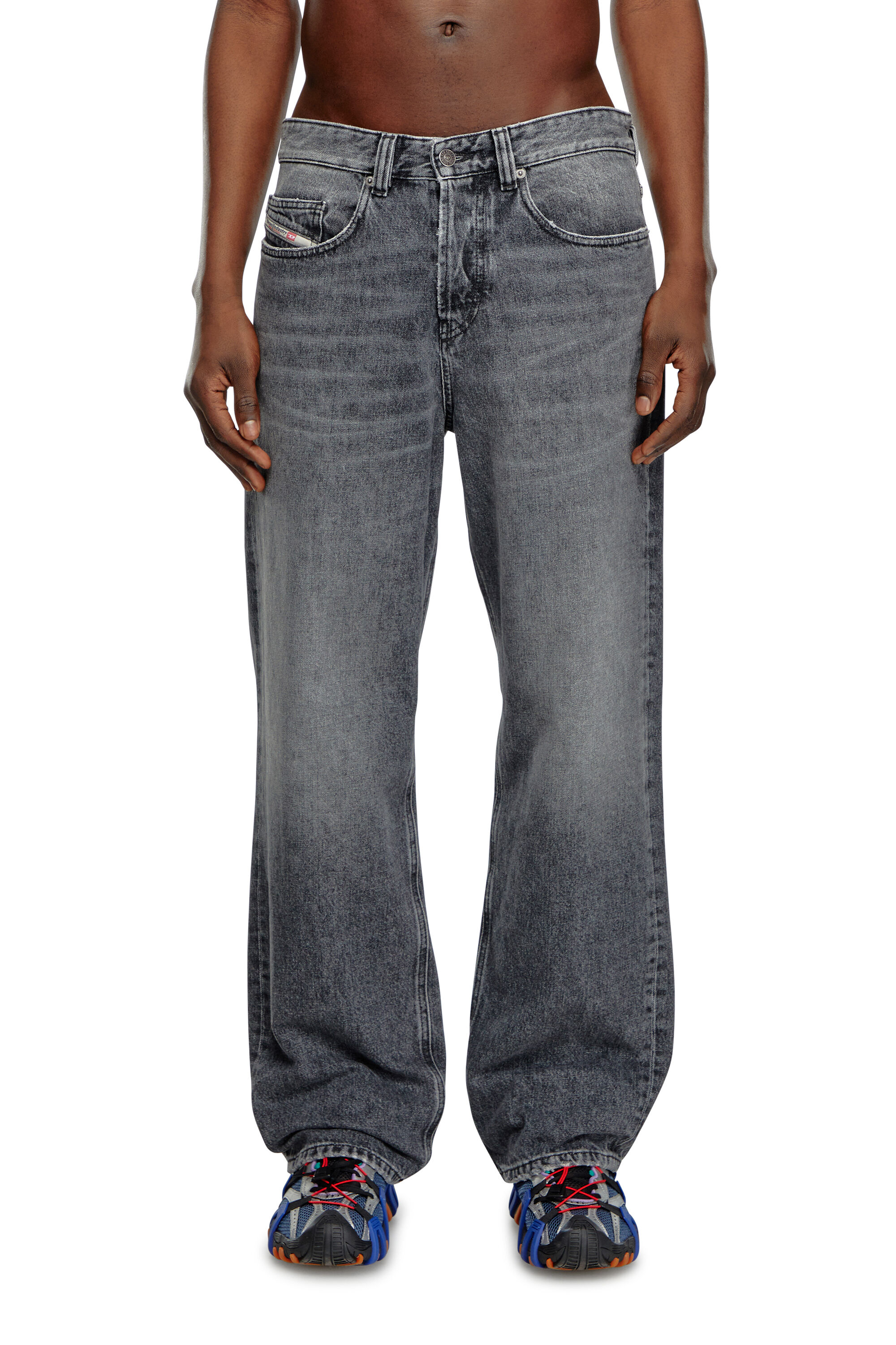 Straight Baggy Jeans 2001 D-Macro | Dark Grey | Diesel