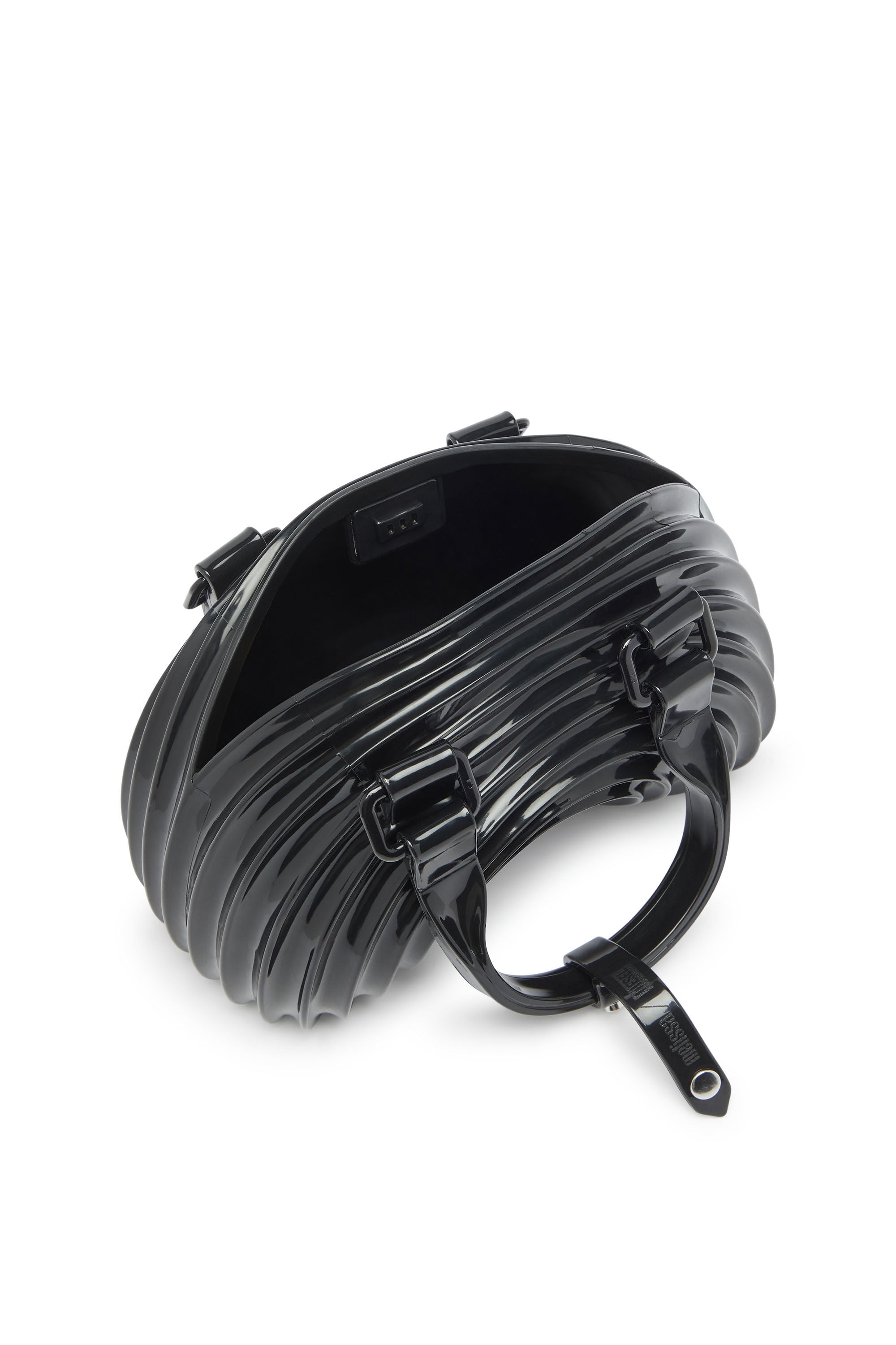 Diesel - MELISSA QUANTUM DOME, Woman's Quantum Dome - Handbag in Melflex&reg; in Black - 4
