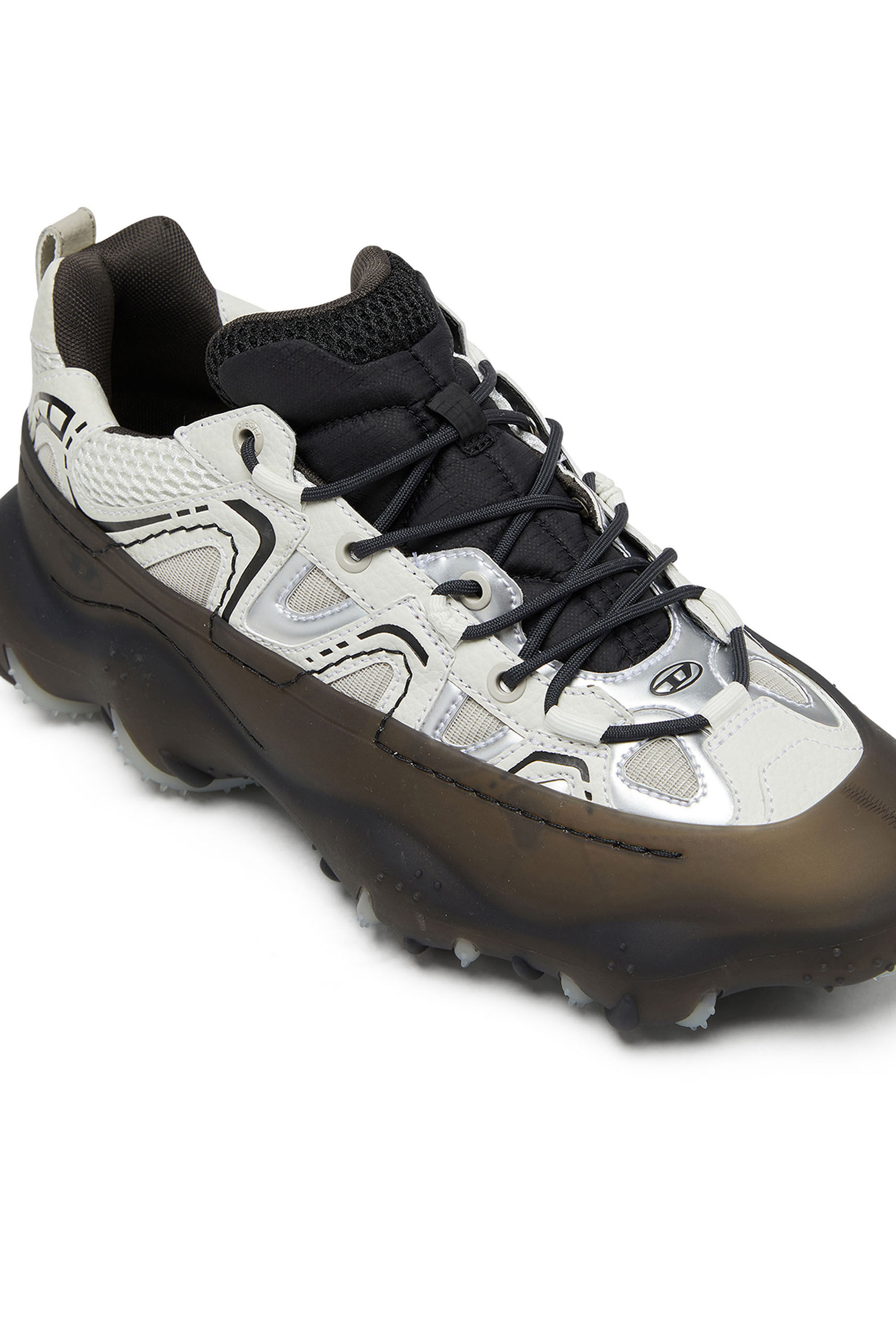 Men's S-Prototype P1-Sneakers with transparent rubber overlay | Multicolor  | Diesel
