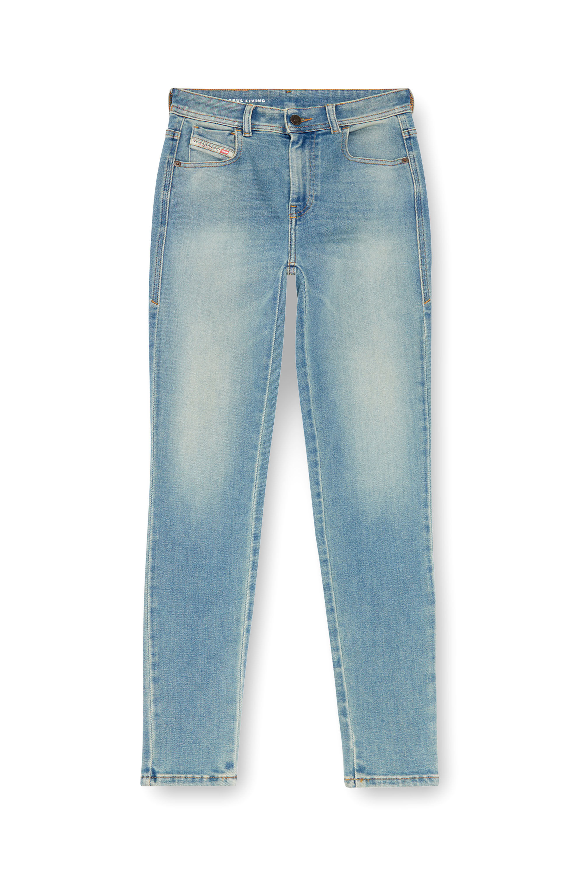 Women's Skinny Jeans | Light Blue | Diesel 1984 Slandy-High