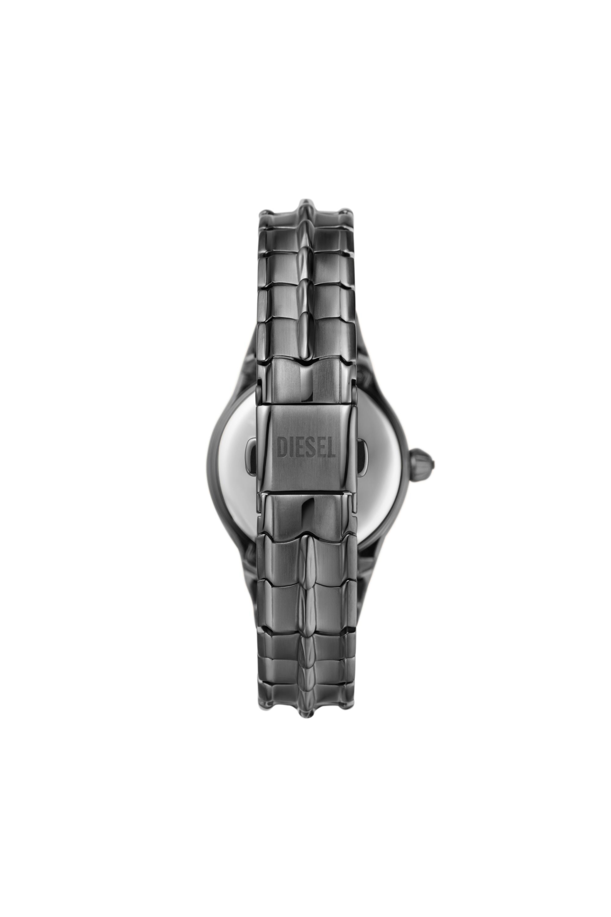 Diesel - DZ5603, Woman's Vert three-hand gunmetal stainless steel watch in Dark grey - 2