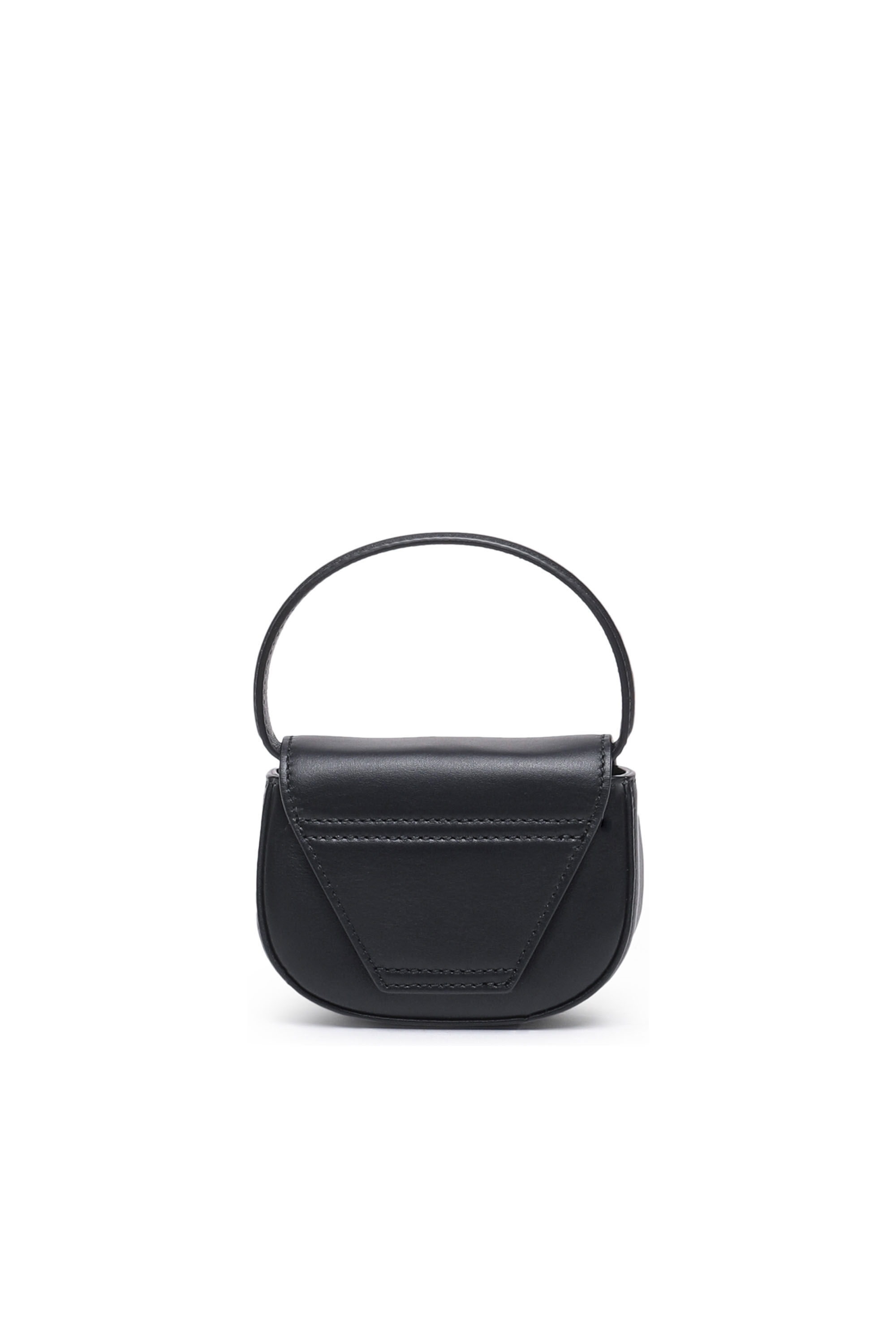 1DR XS Bag Woman: leather mini Bag with D logo plaque | Diesel