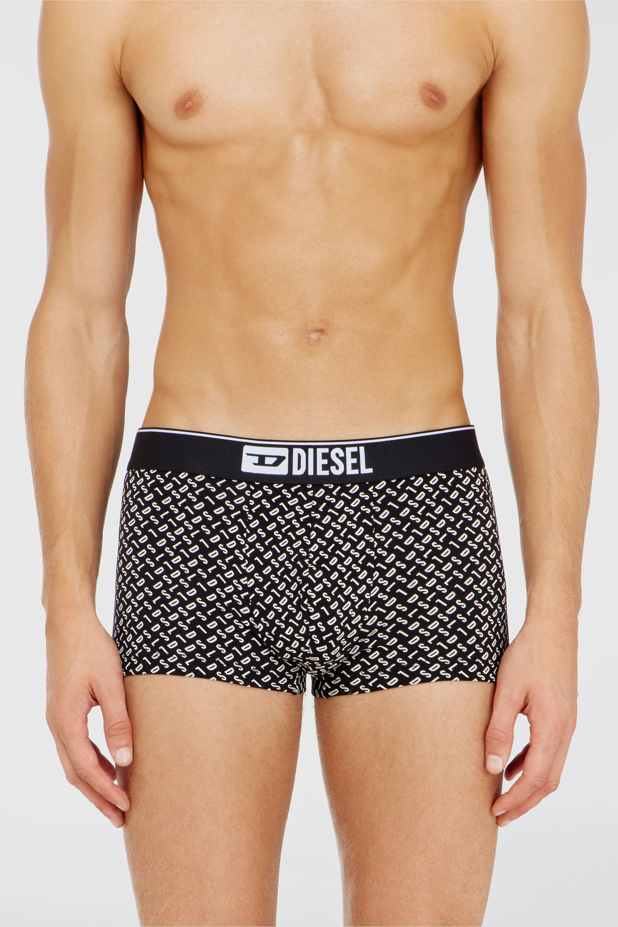Diesel - DAMIEN-D-BOX-3PACK, Man's Three-pack of stretch cotton trunks with monogram in null - 2
