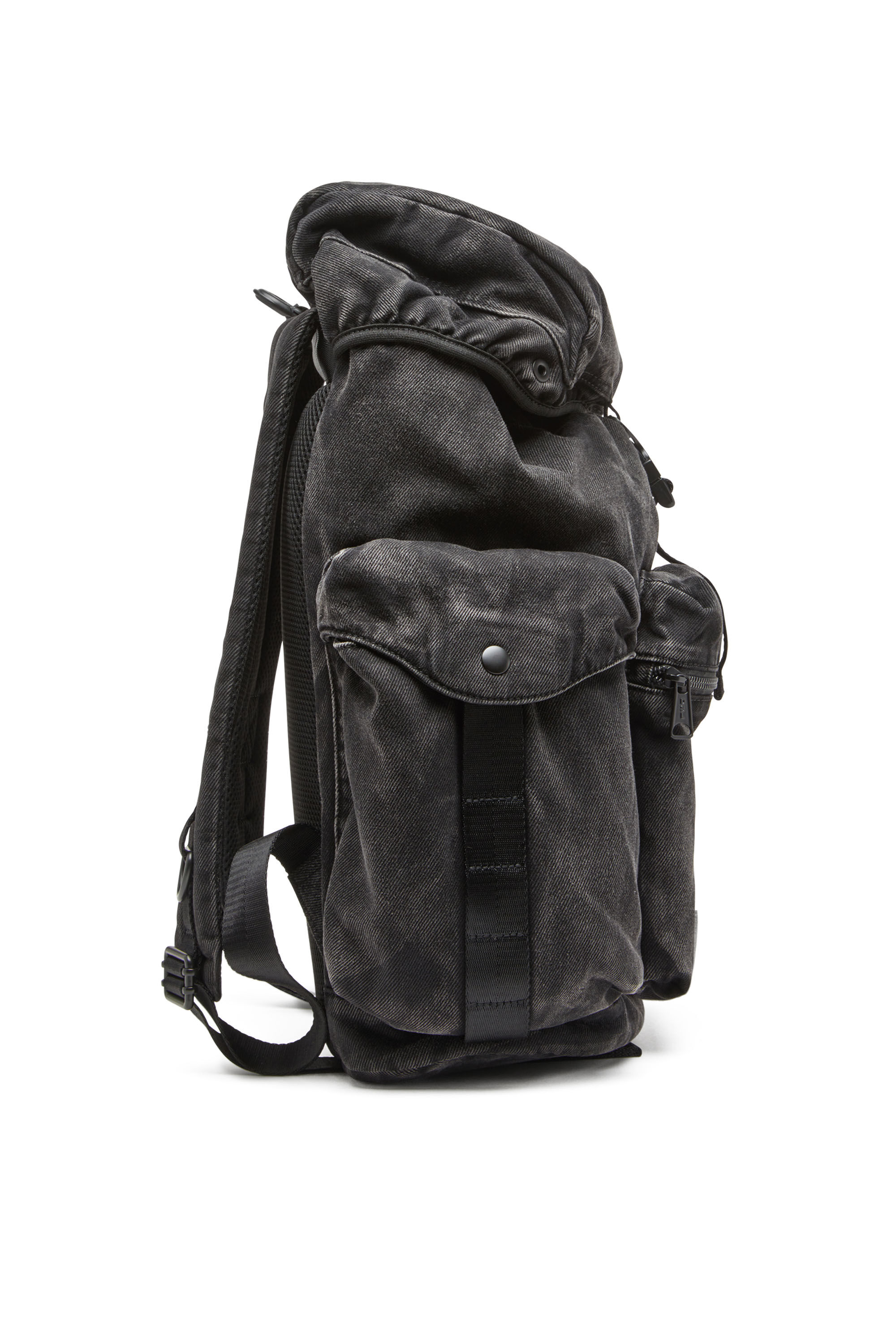 Diesel black backpack online