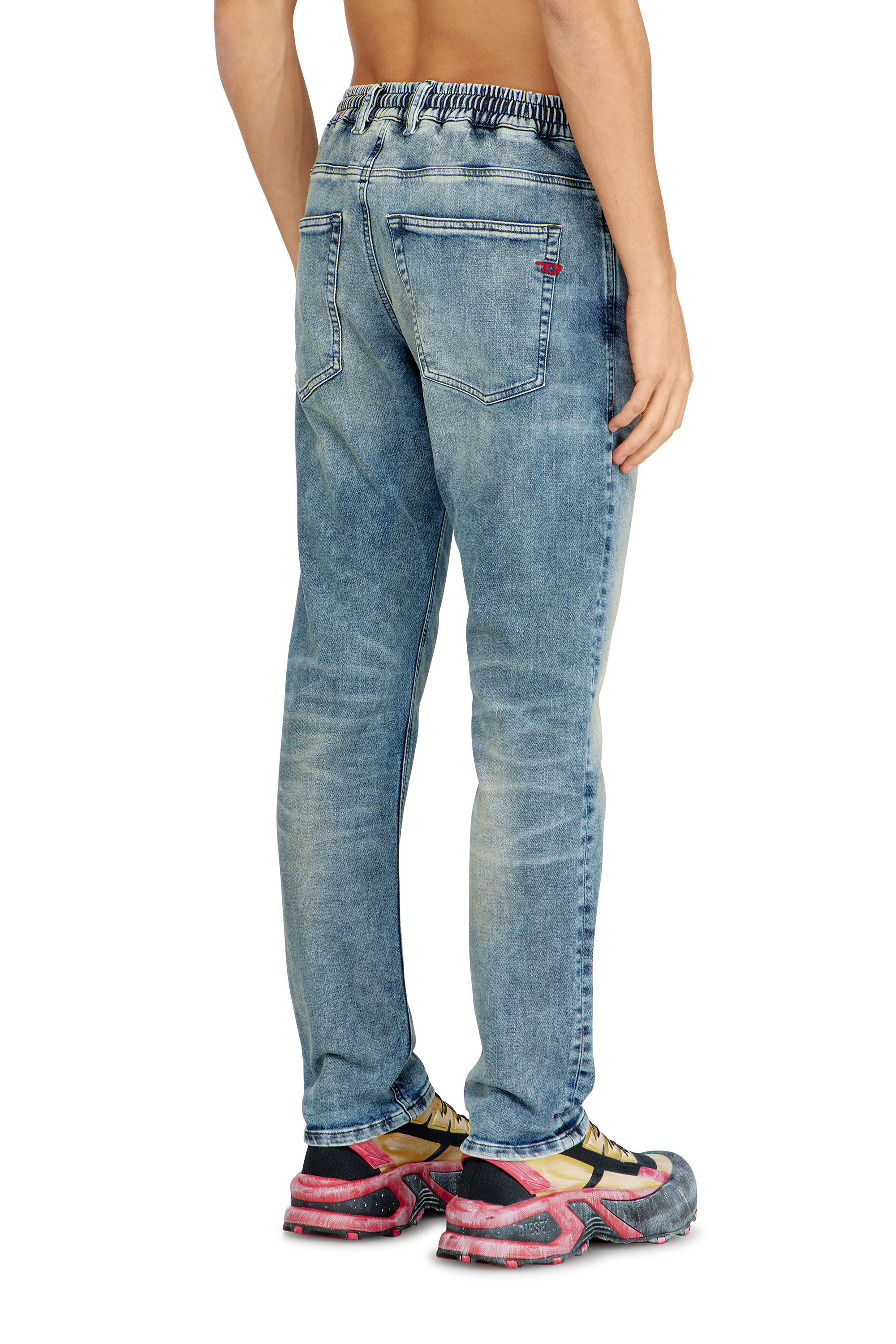Diesel - Man's Regular 2032 D-Krooley Joggjeans&reg; 09N63, Light Blue - 4