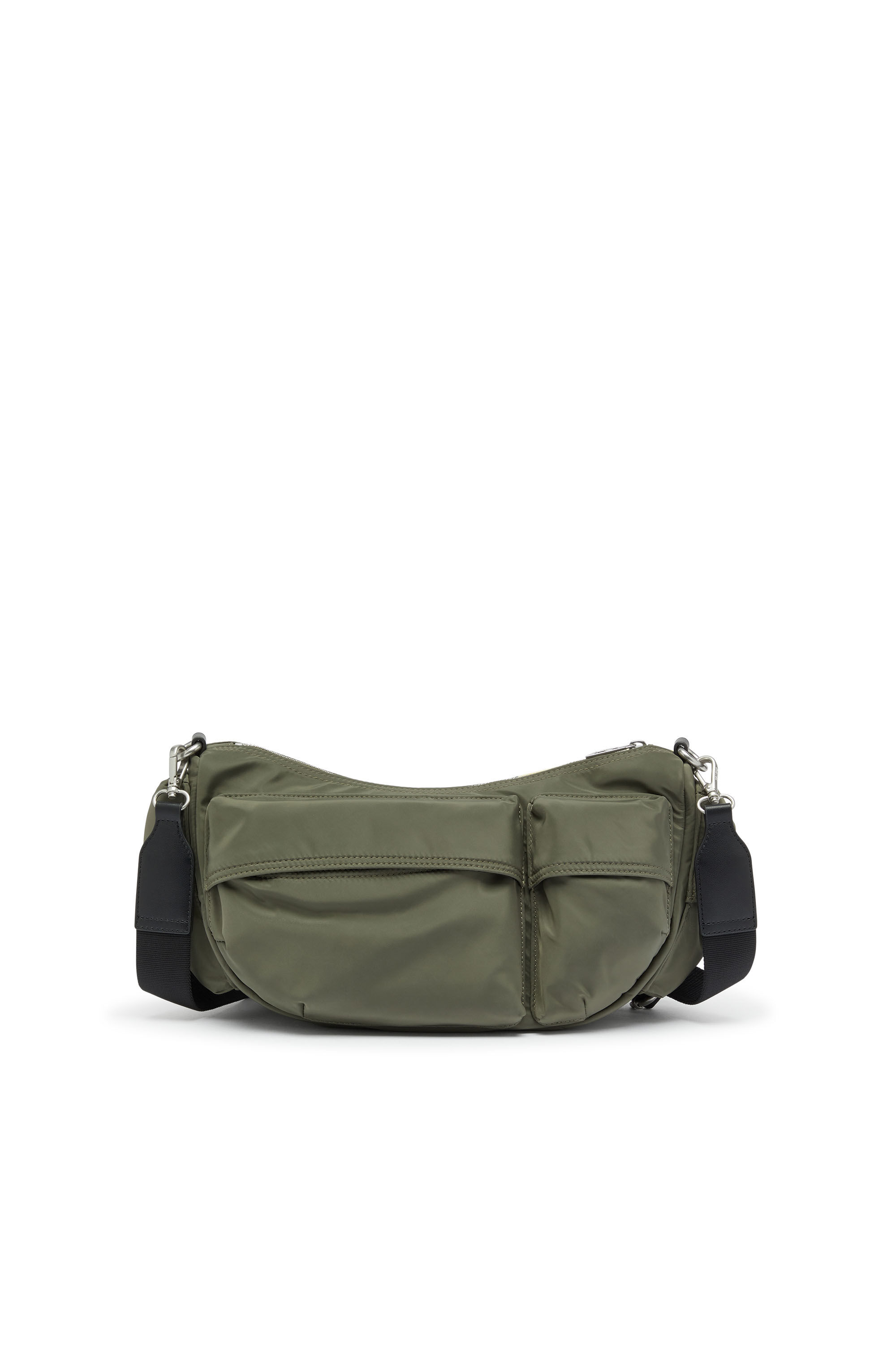 Diesel - MULTI-PKTS SHOULDER BAG X, Unisex's Multi-Pkts - Shoulder bag with color-block design in Green/Yellow - 2