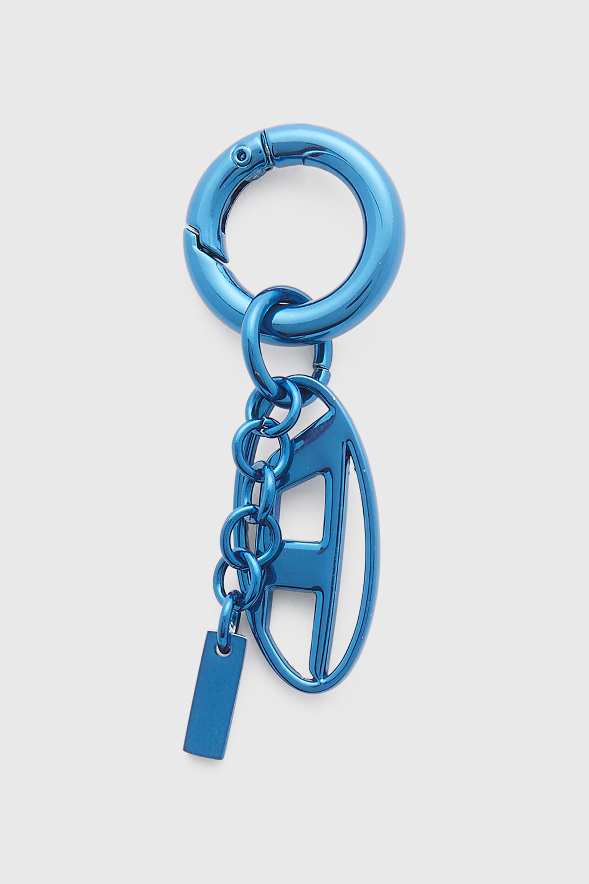 Diesel - CHARM-OVAL D, Unisex's Charm with Oval D charm in Blue - 2