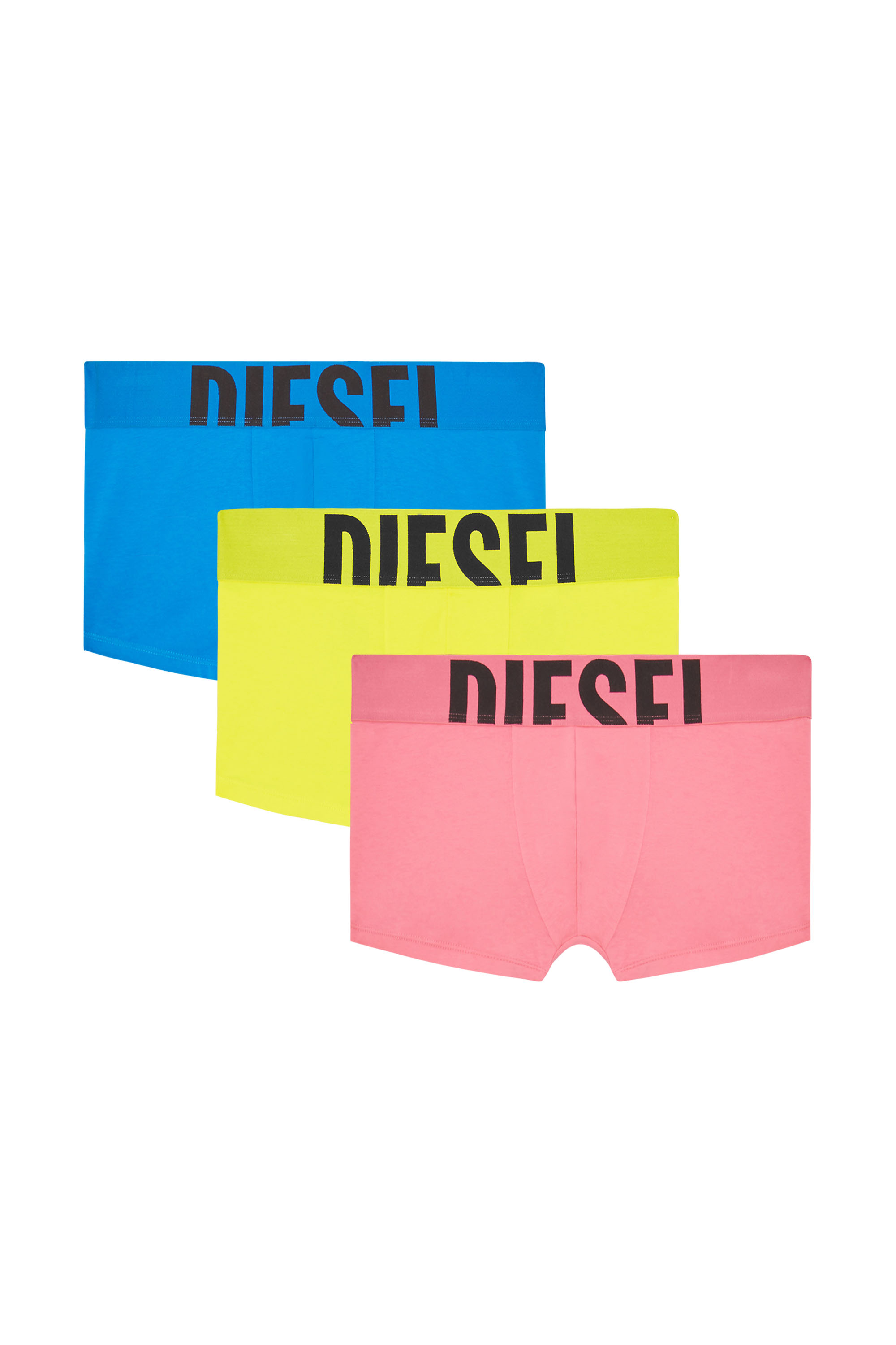 Diesel - UMBX-DAMIENTHREEPACK-5.5EL, Man's Three-pack boxer briefs in stretch cotton in Multicolor - 1