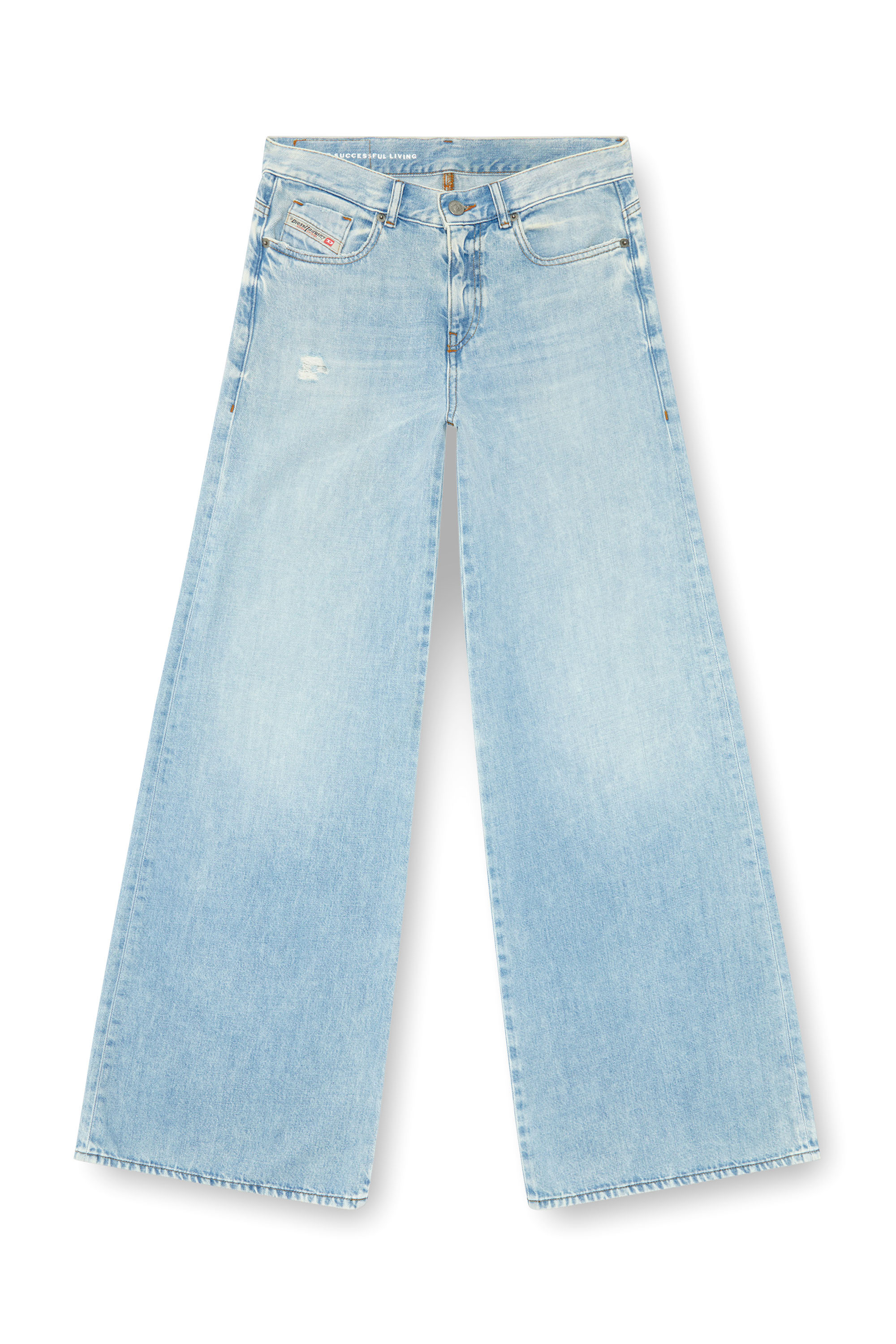 Diesel - Woman's Flare Jeans 1978 D-Akemi 068MQ, Light Blue - 5