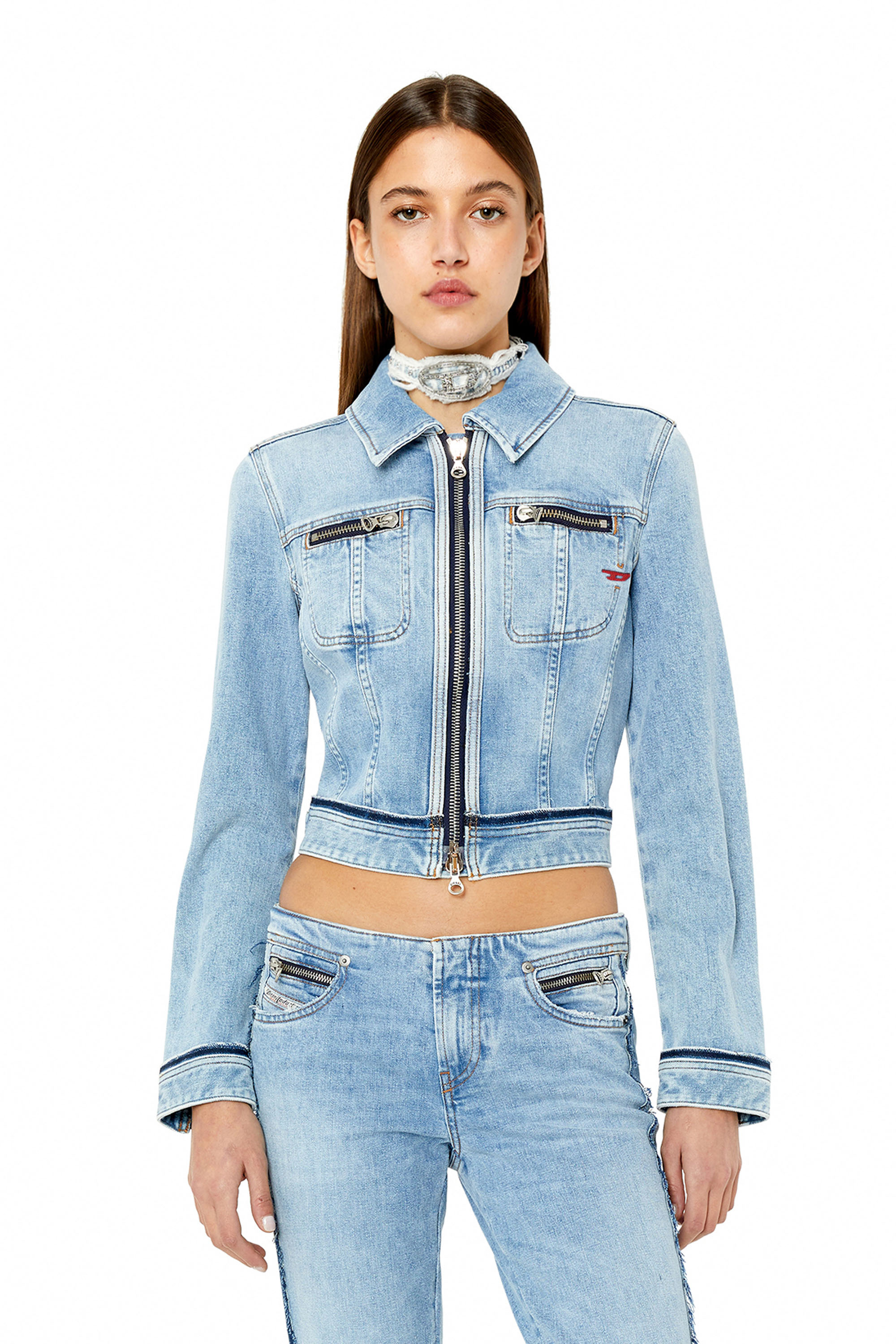 Diesel - DE-SLIMMY-RE, Light Blue - Image 1