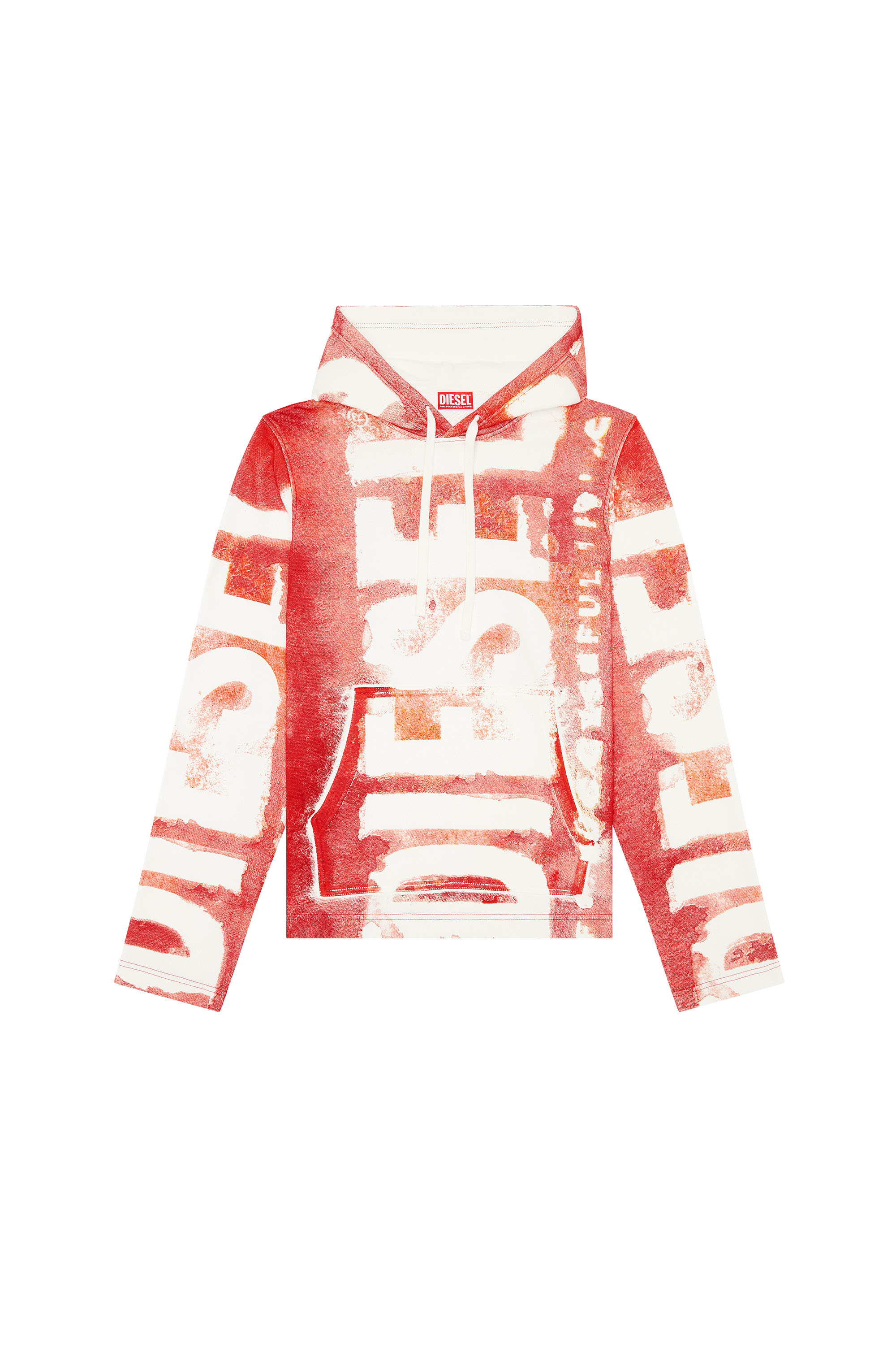 Diesel - S-GINY-HOOD, Red - Image 3
