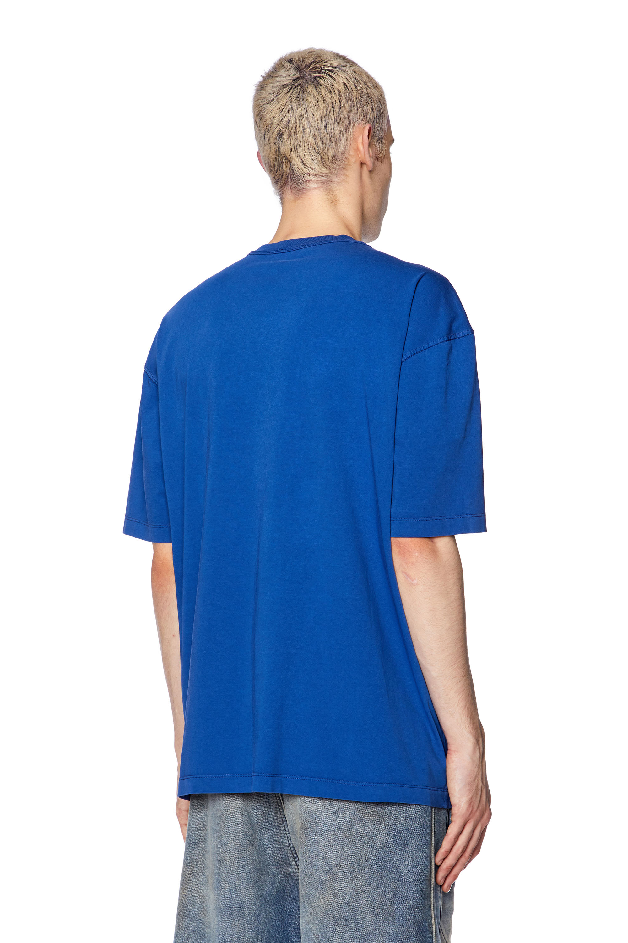 Diesel - T-STRAPOVAL, Blue - Image 4