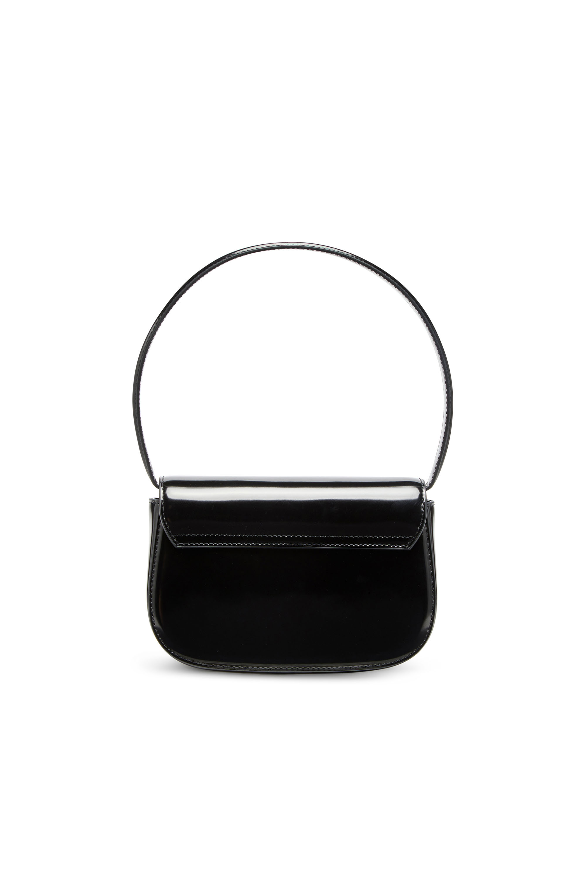 Diesel - 1DR, Woman's 1DR-Iconic shoulder bag in mirrored leather in Black - 2