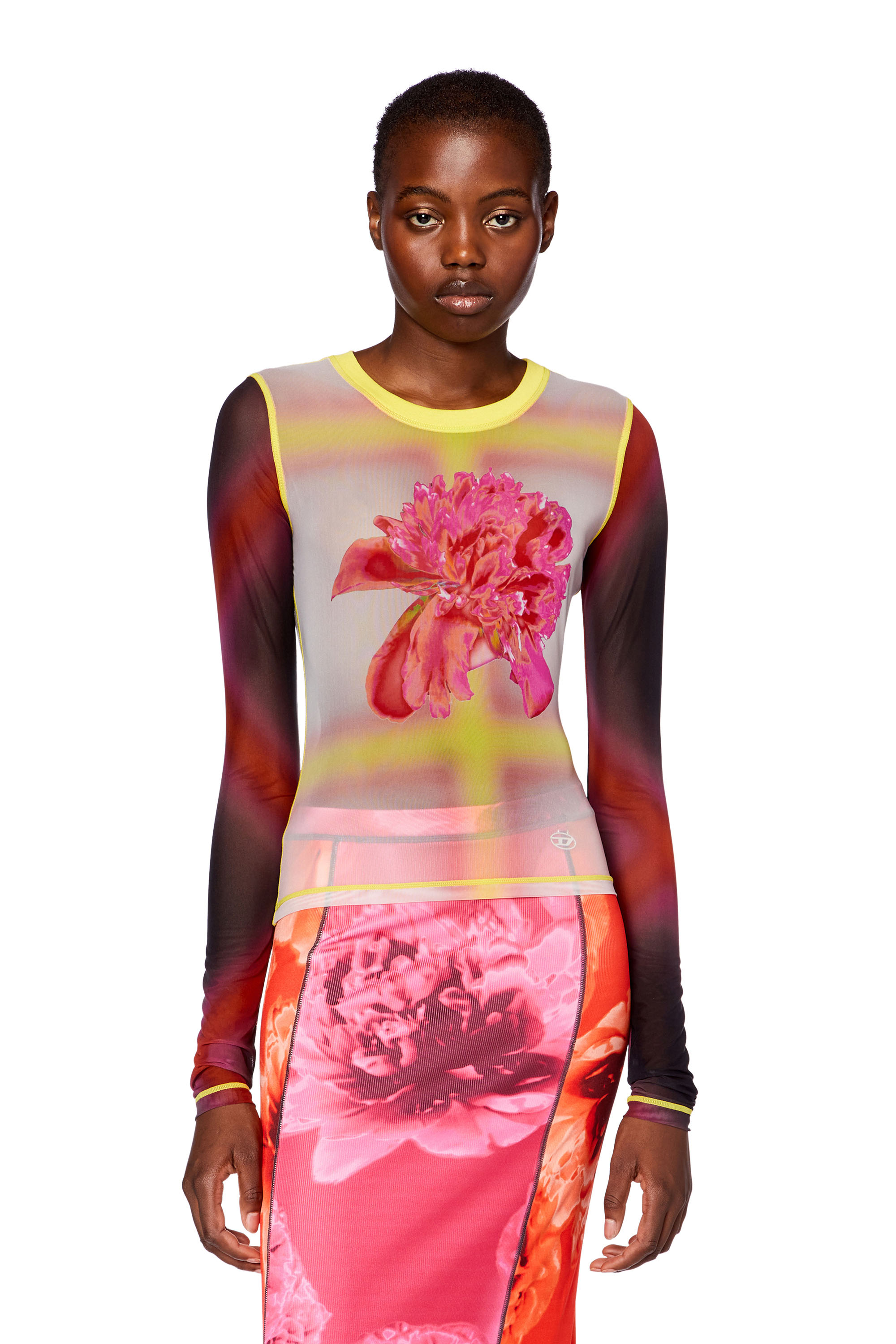 Diesel - T-SIELITO-L1, Red/Pink - Image 1