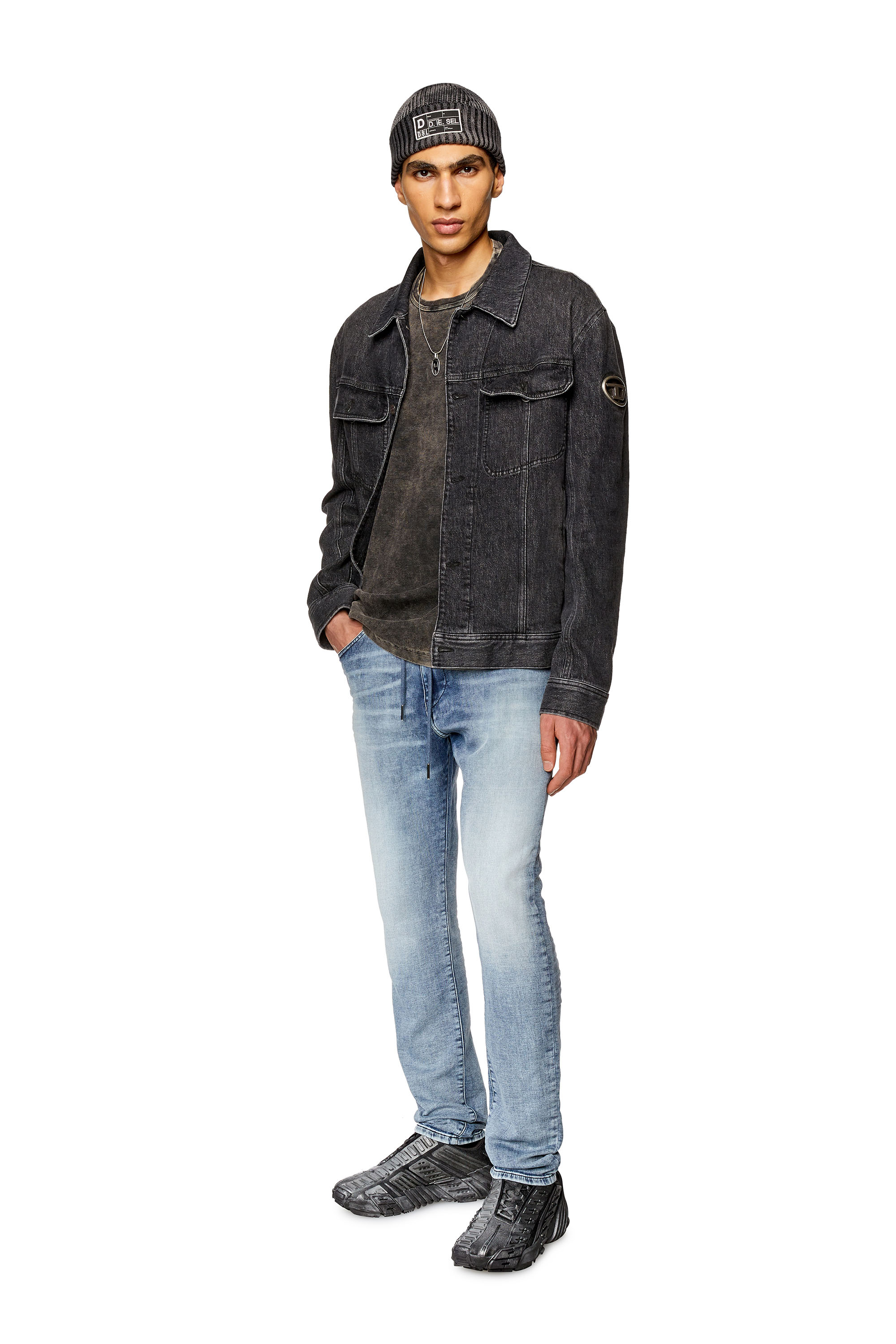 Diesel - Slim 2060 D-Strukt Joggjeans® 068FL, Medium blue - Image 4