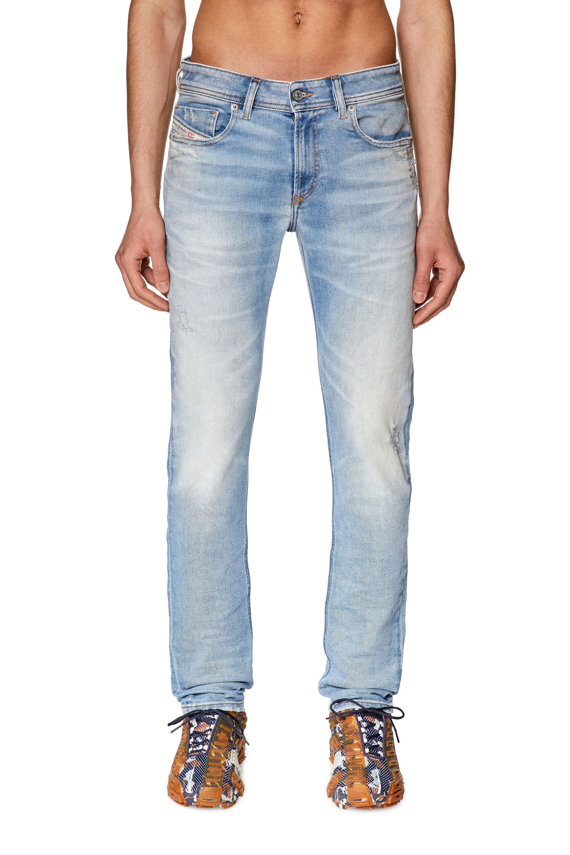 Diesel - Skinny Jeans 1979 Sleenker 09G39, Light Blue - Image 1