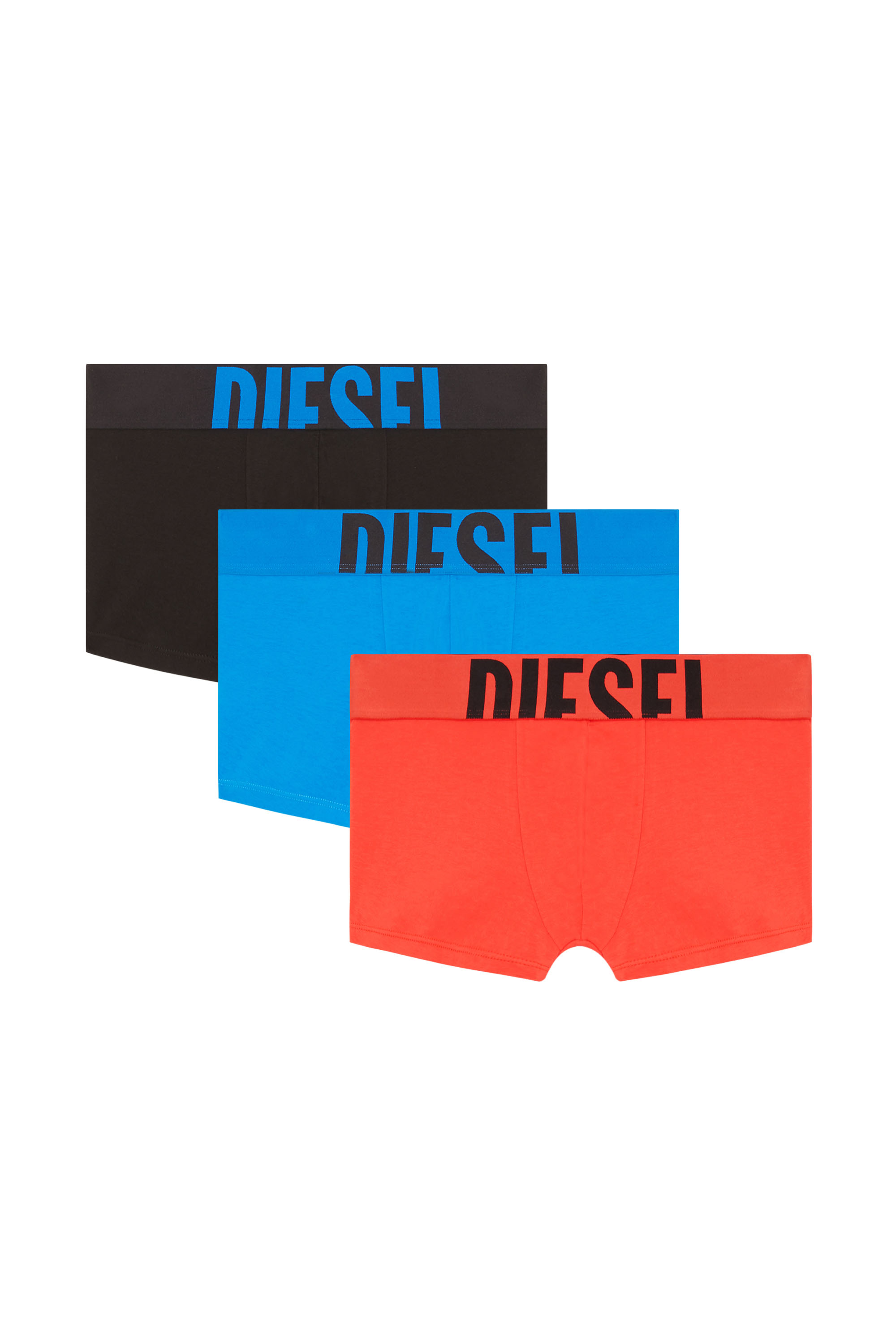 Diesel - UMBX-DAMIENTHREEPACK-5.5EL, Man's Three-pack boxer briefs in stretch cotton in Multicolor - 1