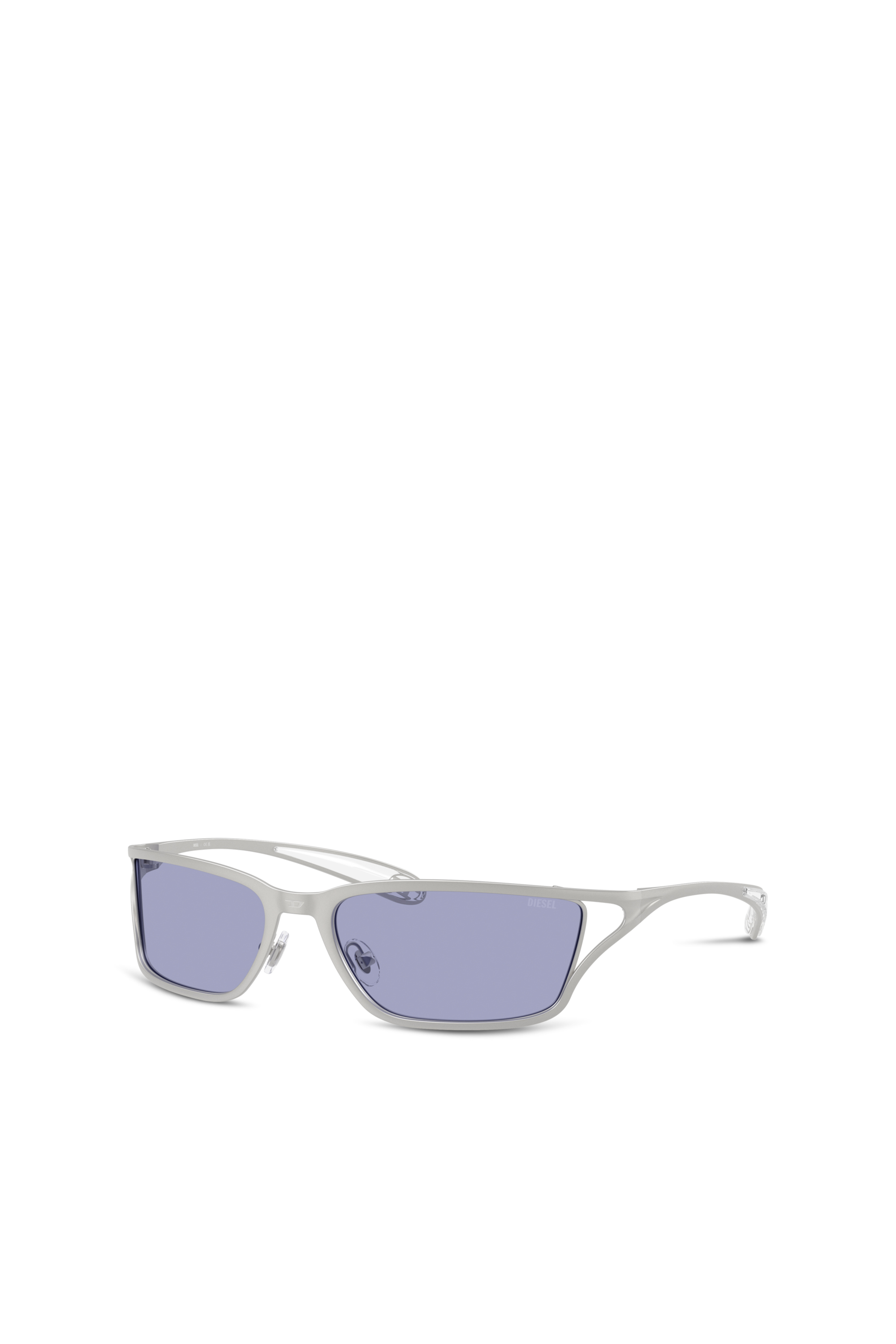 Diesel - 0DL1015, Unisex's Rectangle sunglasses in Grey/Blue - 4