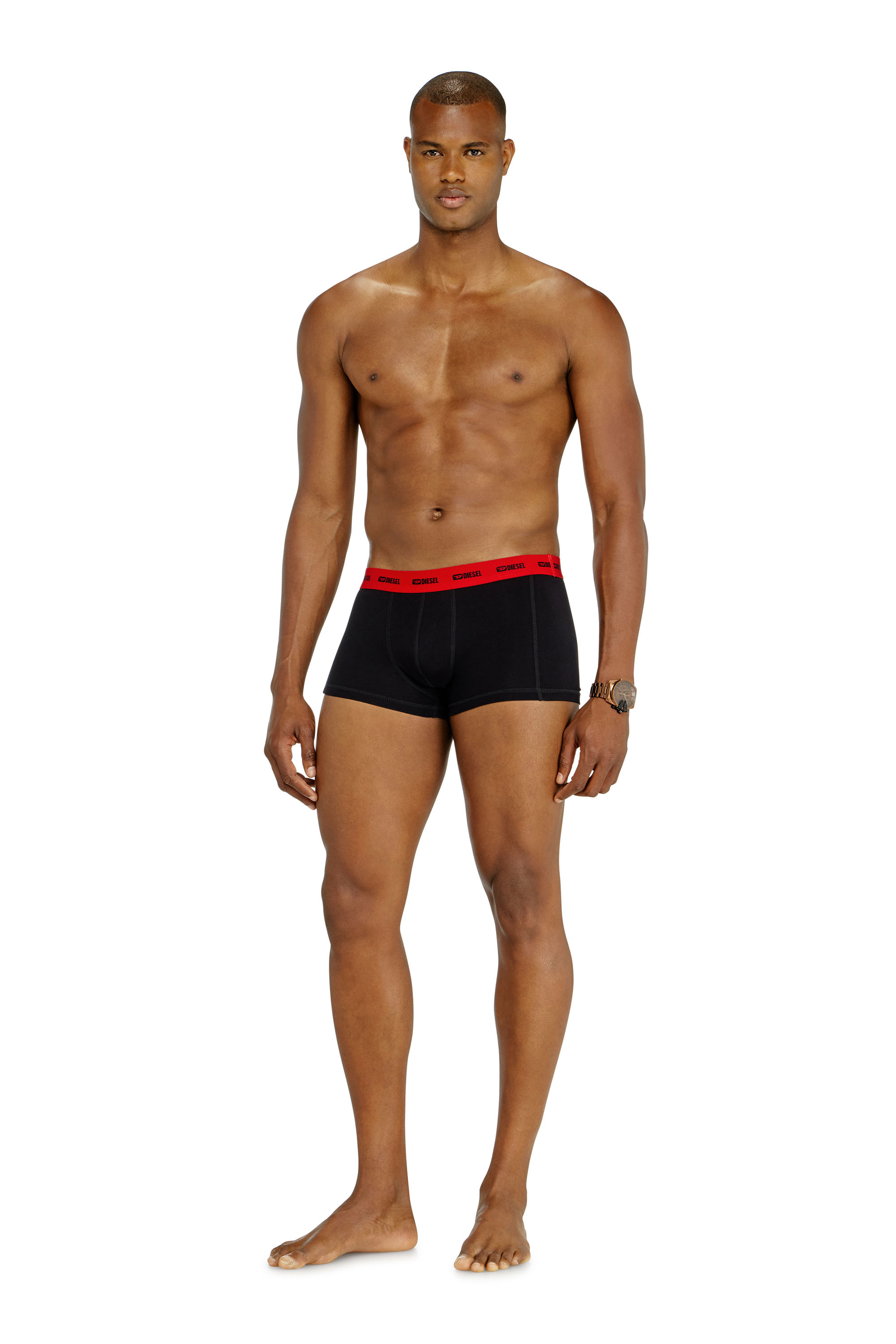 Diesel - DAMIEN-UTLT-3PACK, Man's Three-pack of boxer briefs in Black - 2