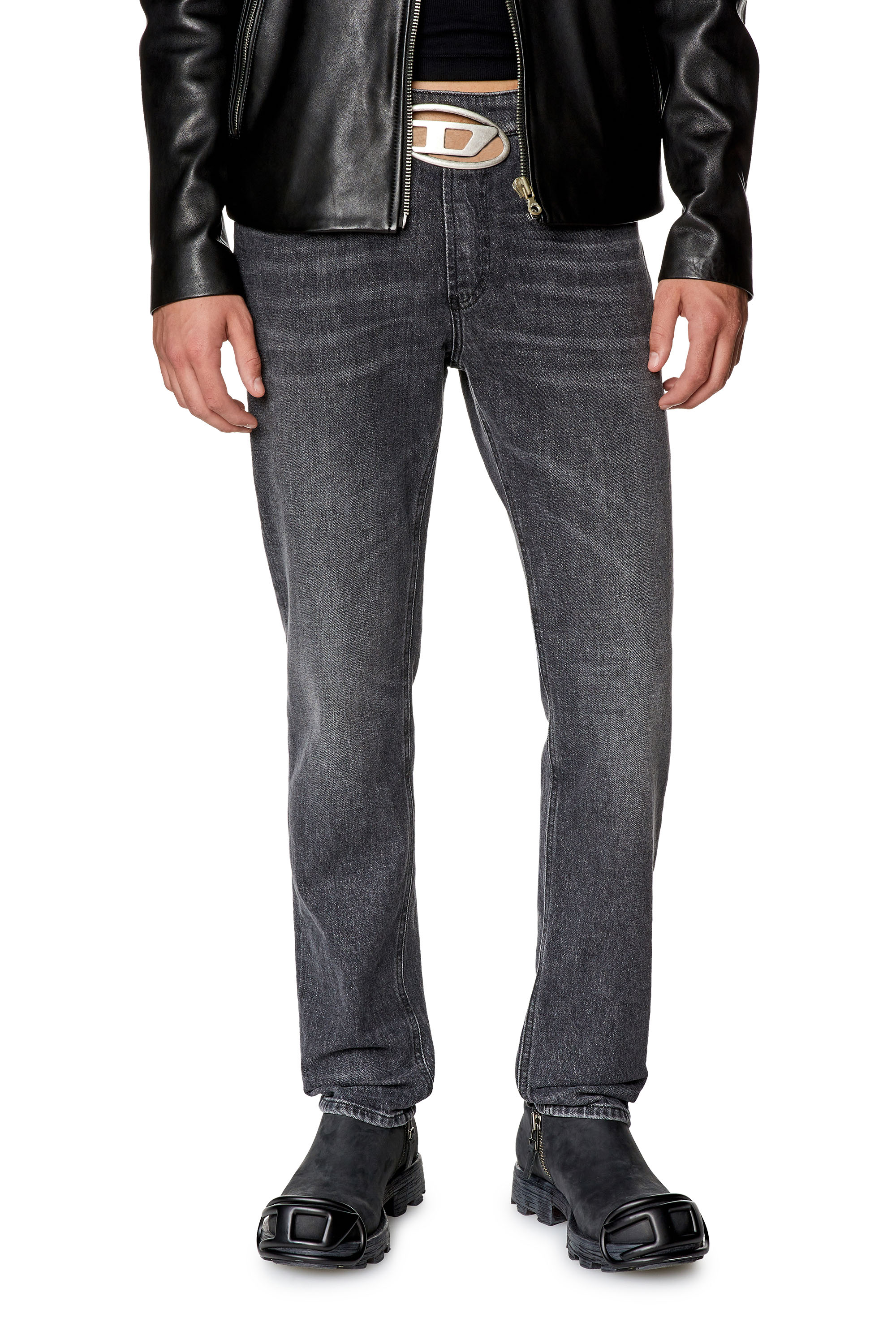 Diesel - Slim Jeans 2019 D-Strukt 0CKAH, Black/Dark grey - Image 1