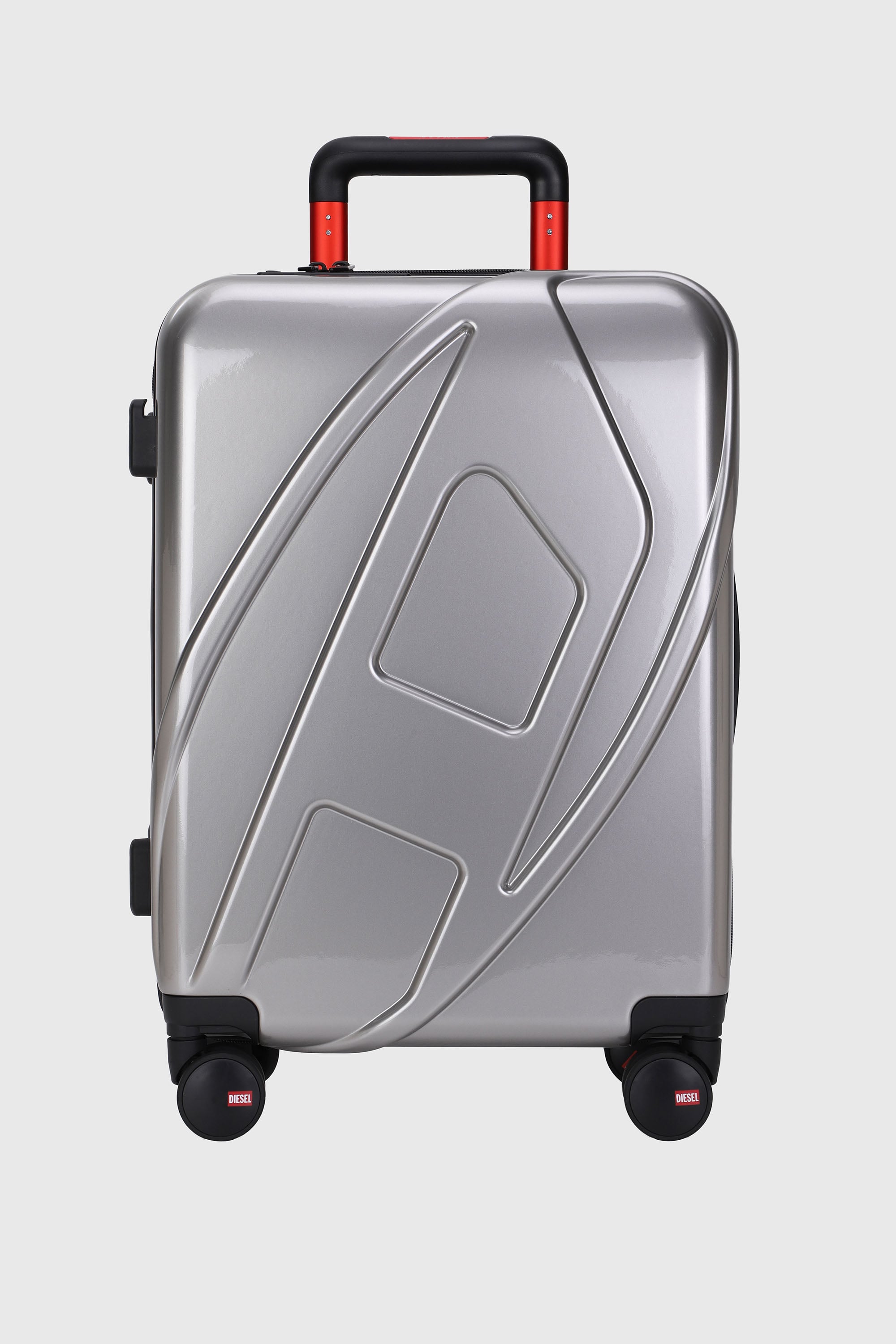 Diesel - LU0043 HARD LUGGAGE - DSL012, Unisex's Oval D suitcase size S in Grey - 1