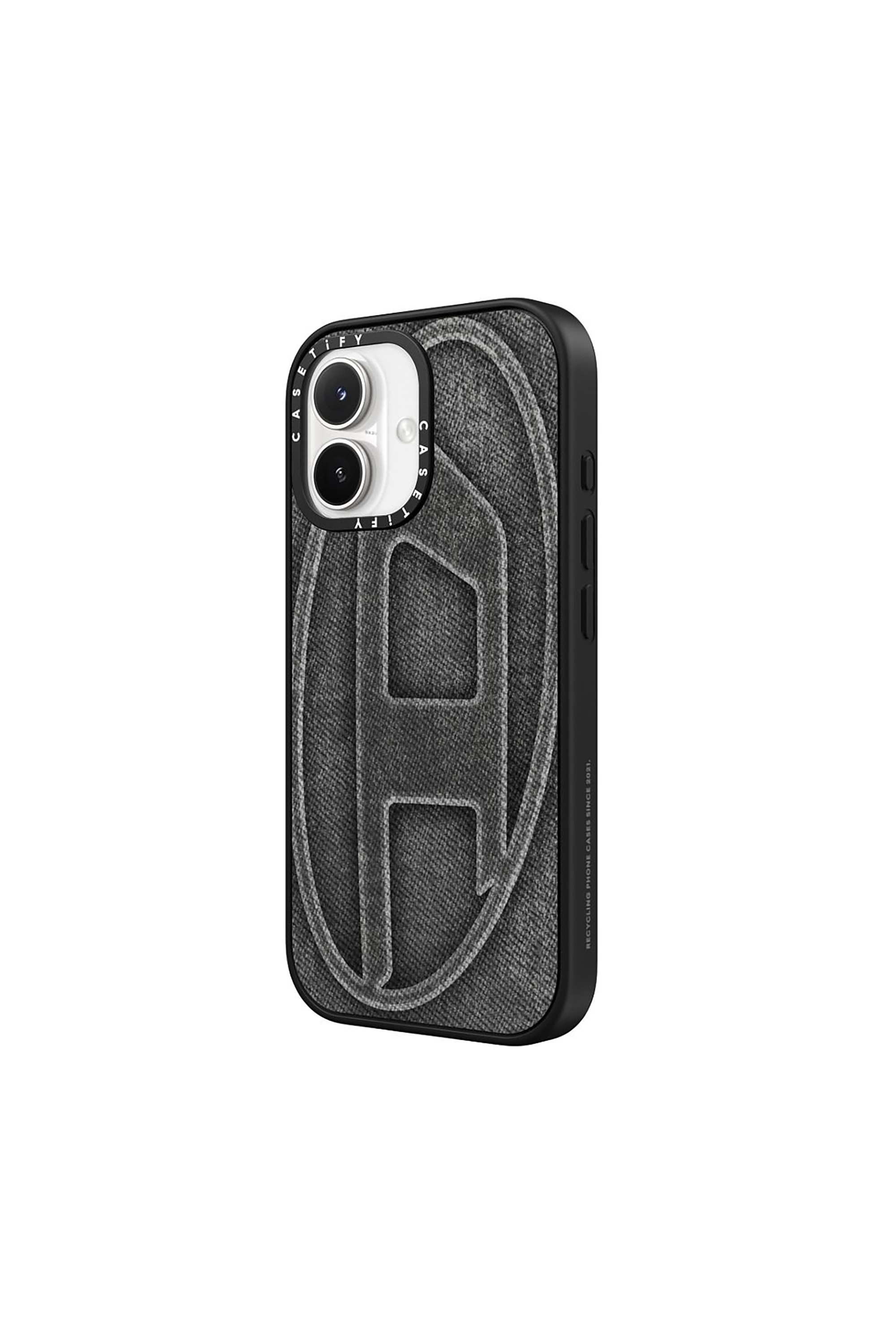 Diesel - 60575 MOULDED CASE, Unisex's Oval D impact case for iPhone 17 in Black - 2