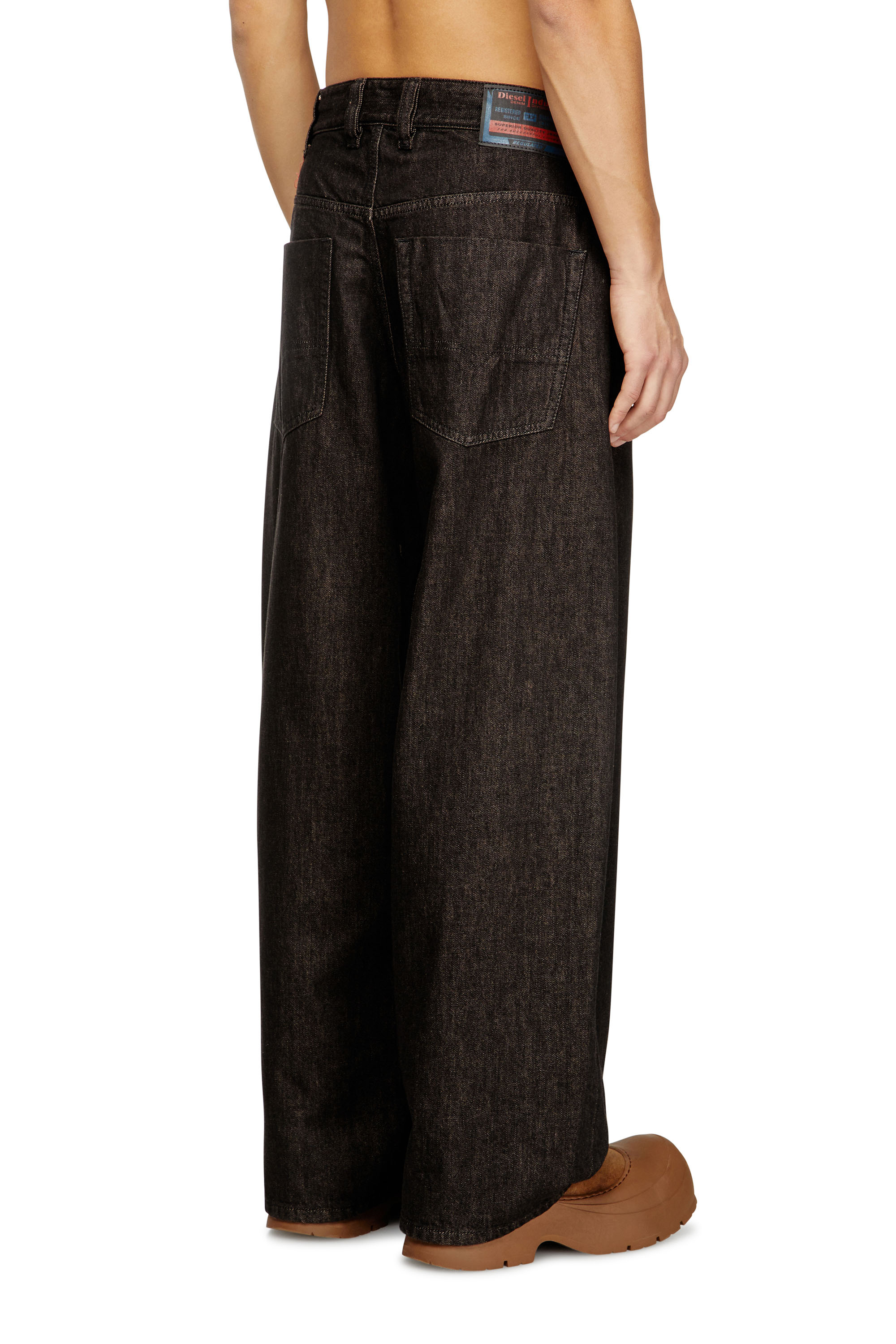 Relaxed Jeans 1997 D-Enim 09N25, Black/Dark grey Diesel - Unisex's Relaxed Jeans 1997 D-Enim 09N25, Black/Dark grey - 4