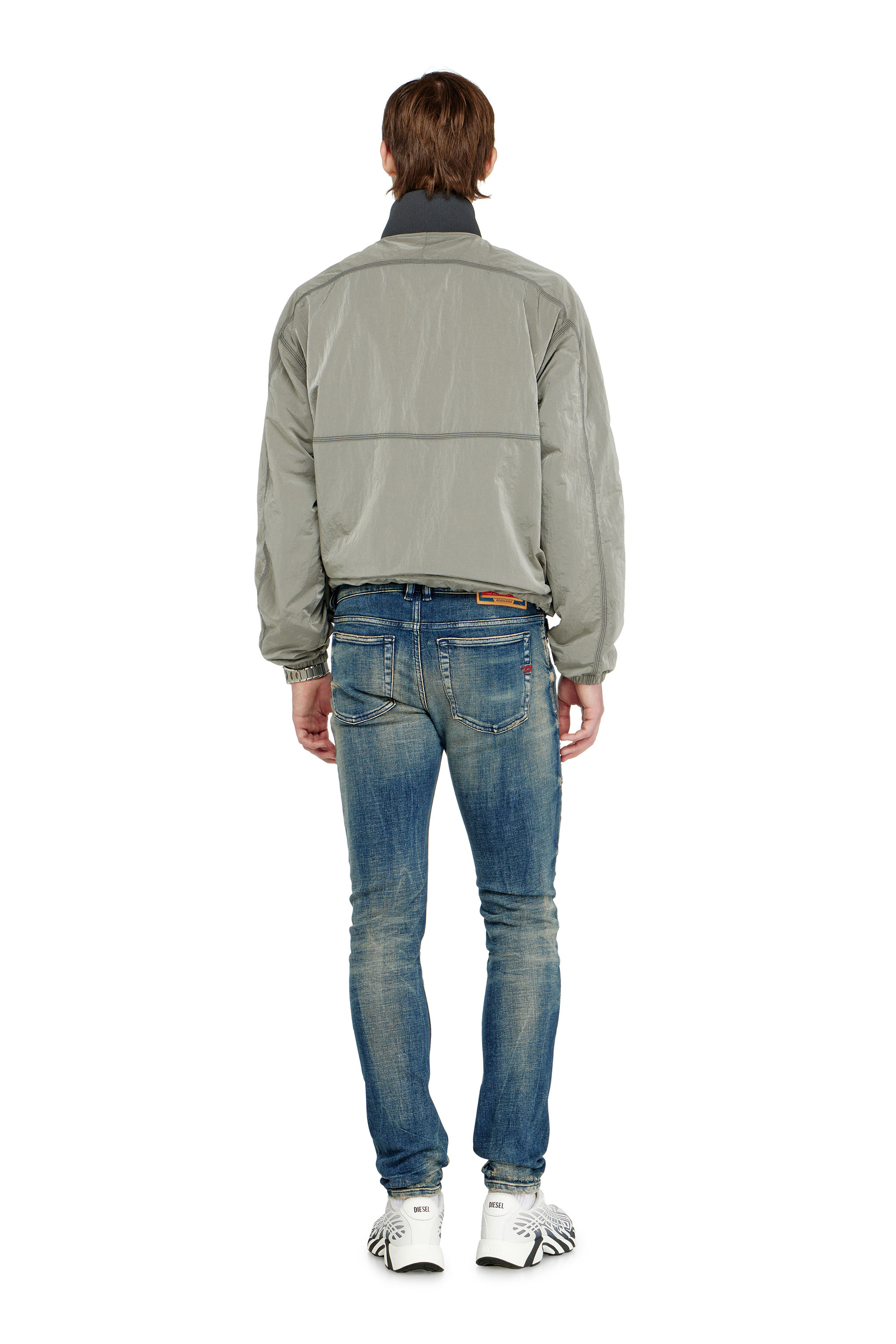 Diesel - Man's Skinny Jeans 1979 Sleenker 09P68, Dark Blue - 3