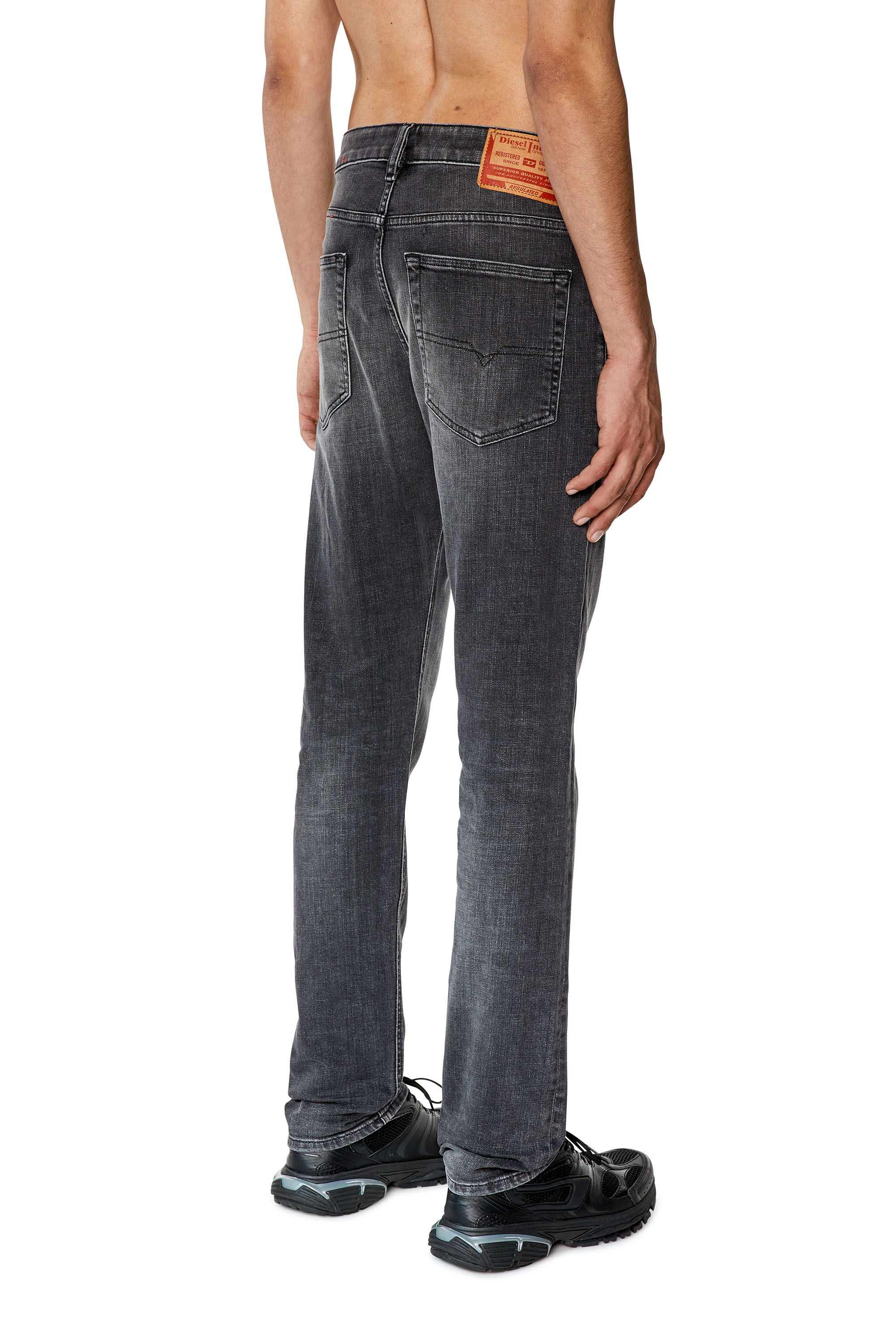 Diesel - Slim Jeans D-Luster 09G82, Black/Dark grey - Image 2